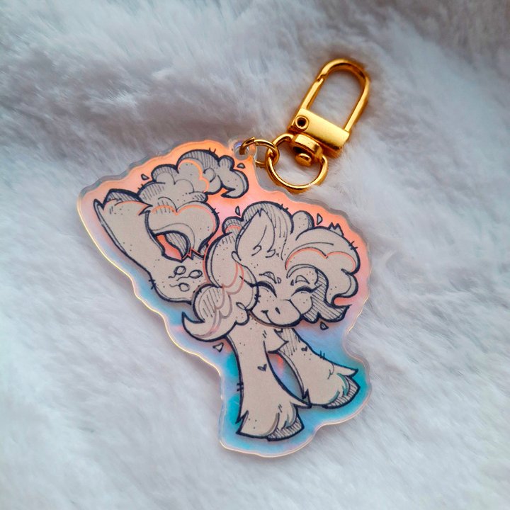 Брелок жемчужный Пинки Пай к 15-летию MLP:FiM