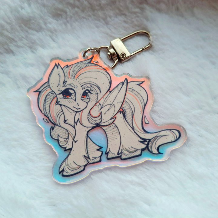 Брелок жемчужный Флаттершайк к 15-летию MLP:FiM