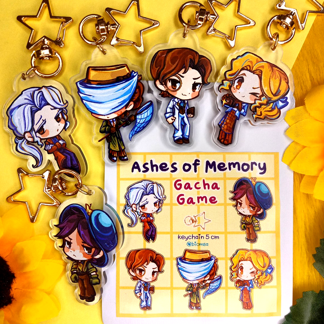 Брелоковая гача 5 см AOM