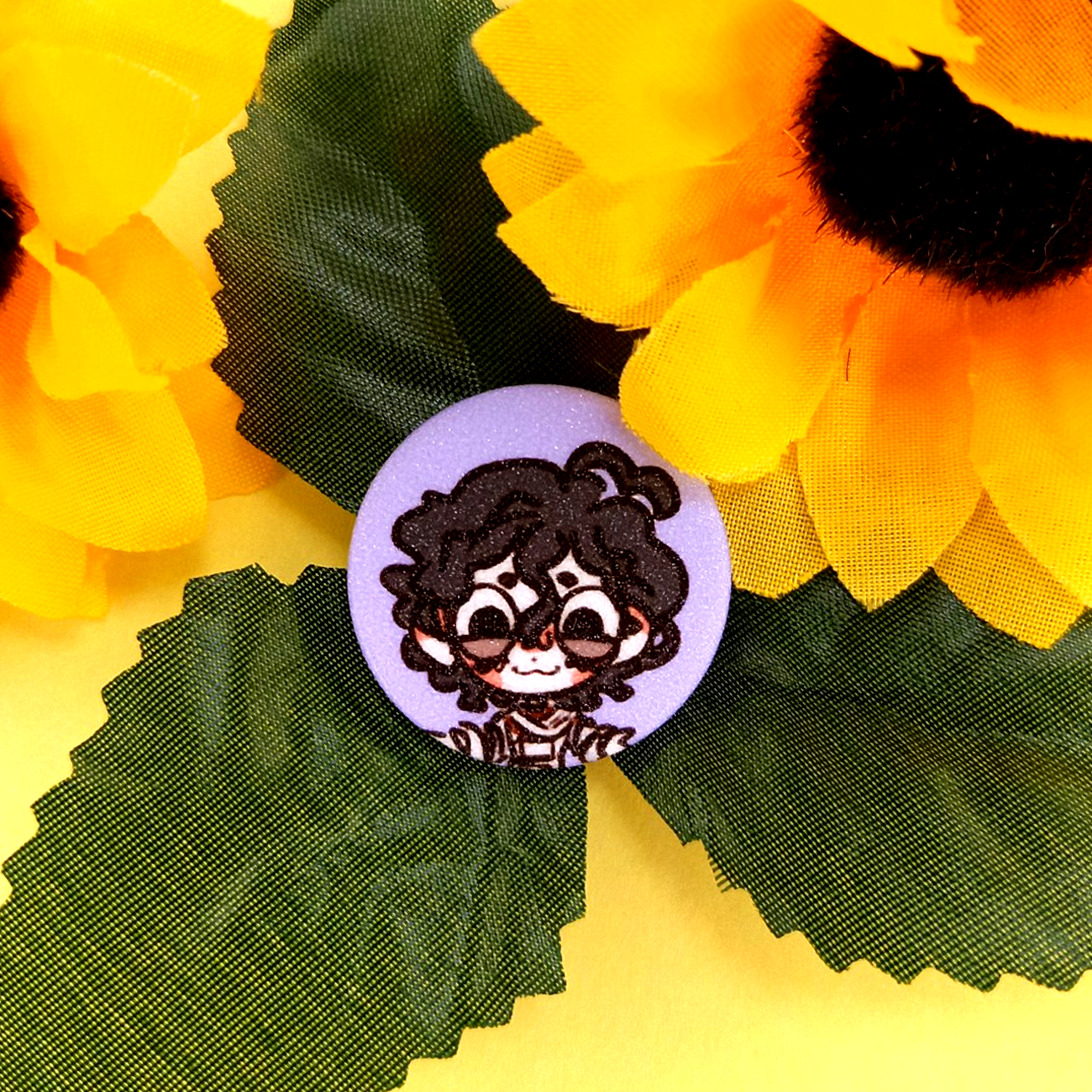 Значок 25 мм сахар Эмиль