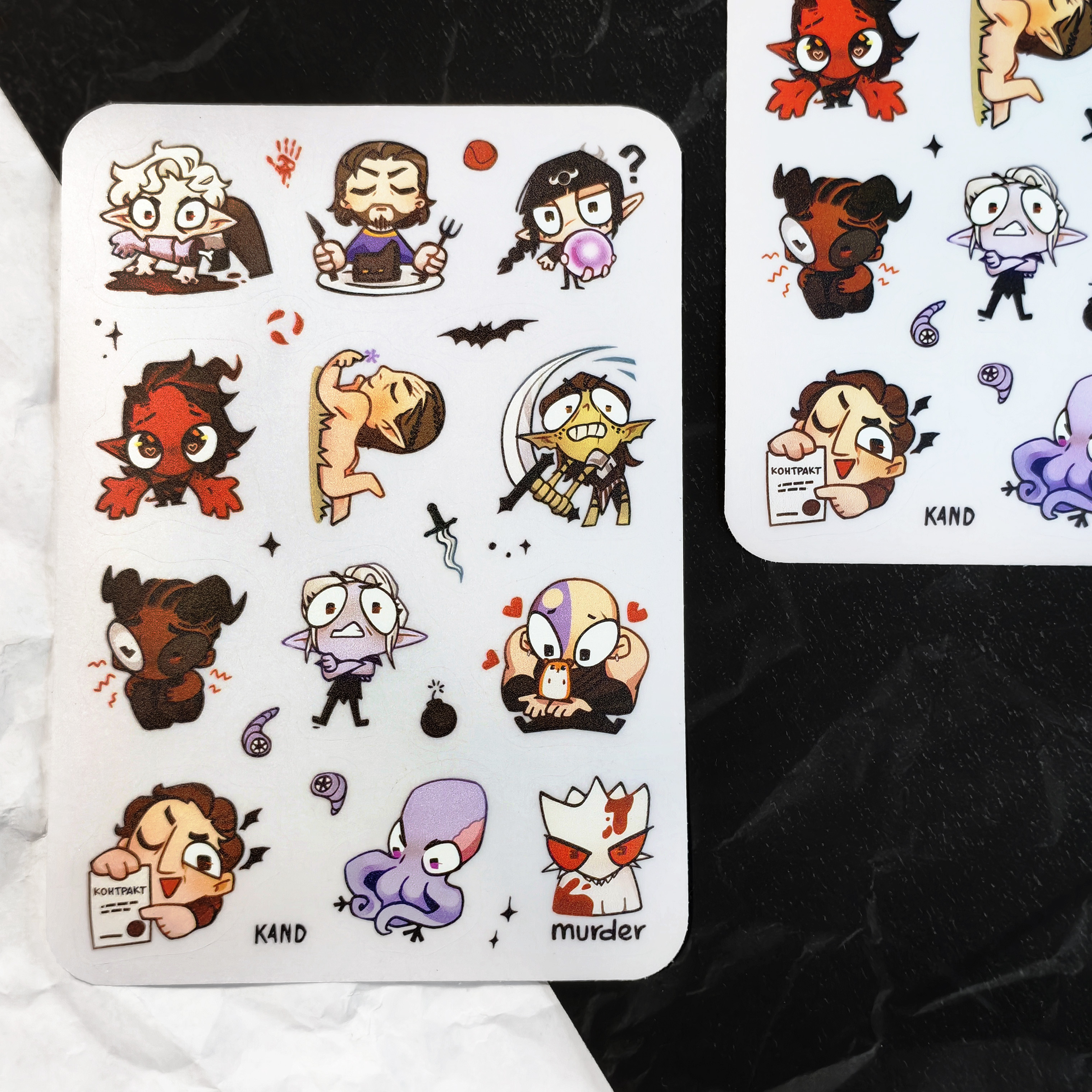 Стикерпак "БГ3"