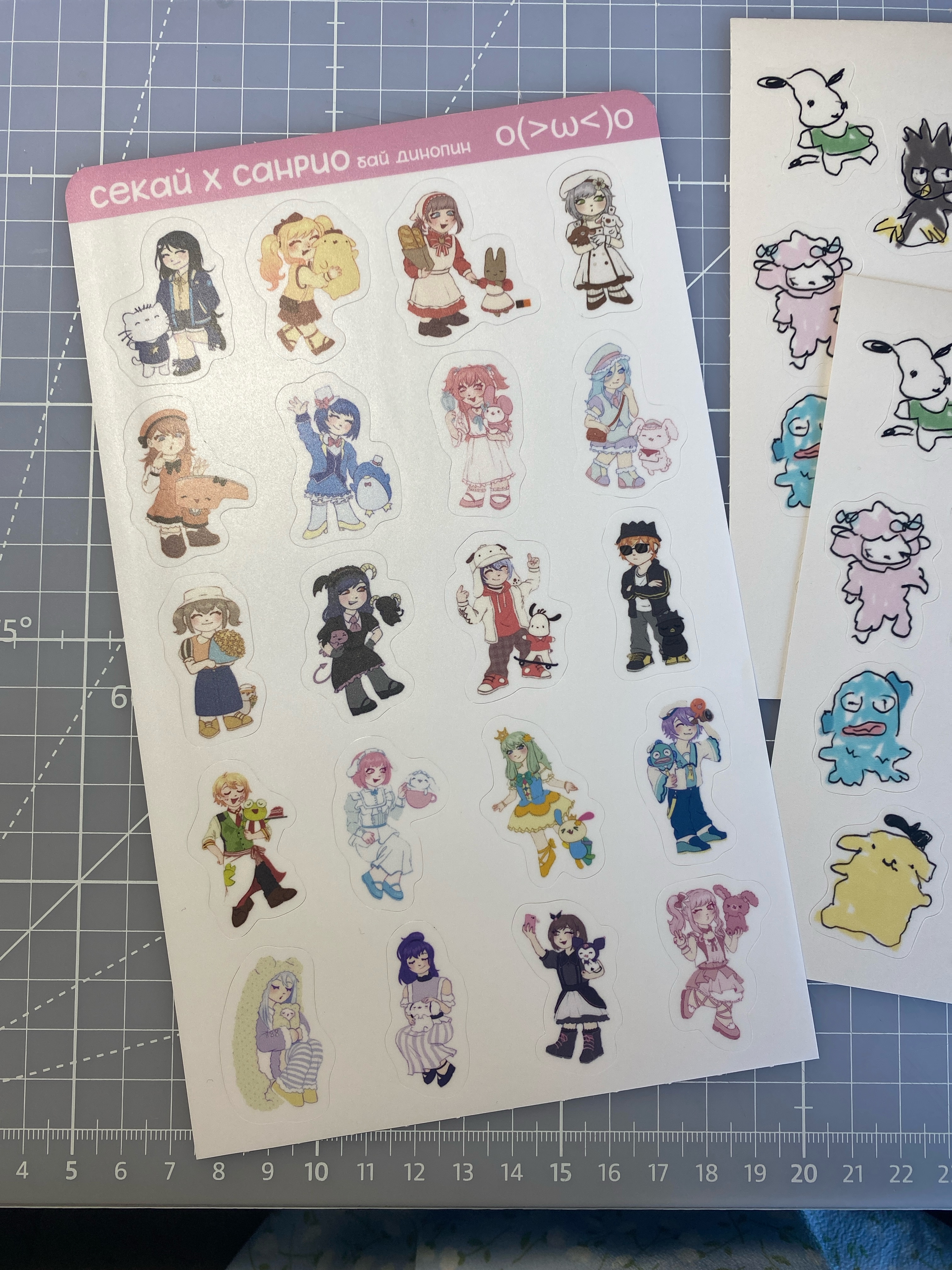 Стикерпак А5 "Секайчики"