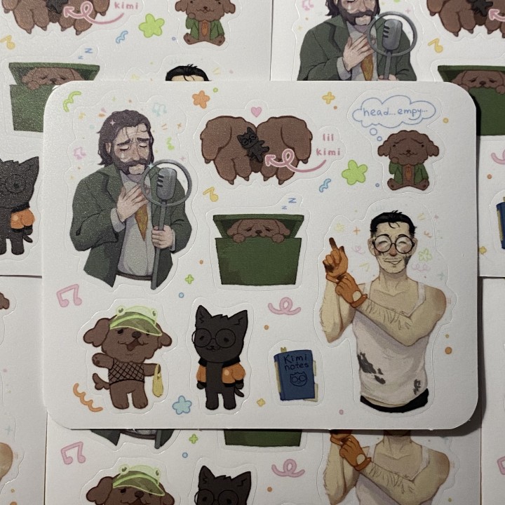 Стикерпак А7 "Диско элизиум мили"