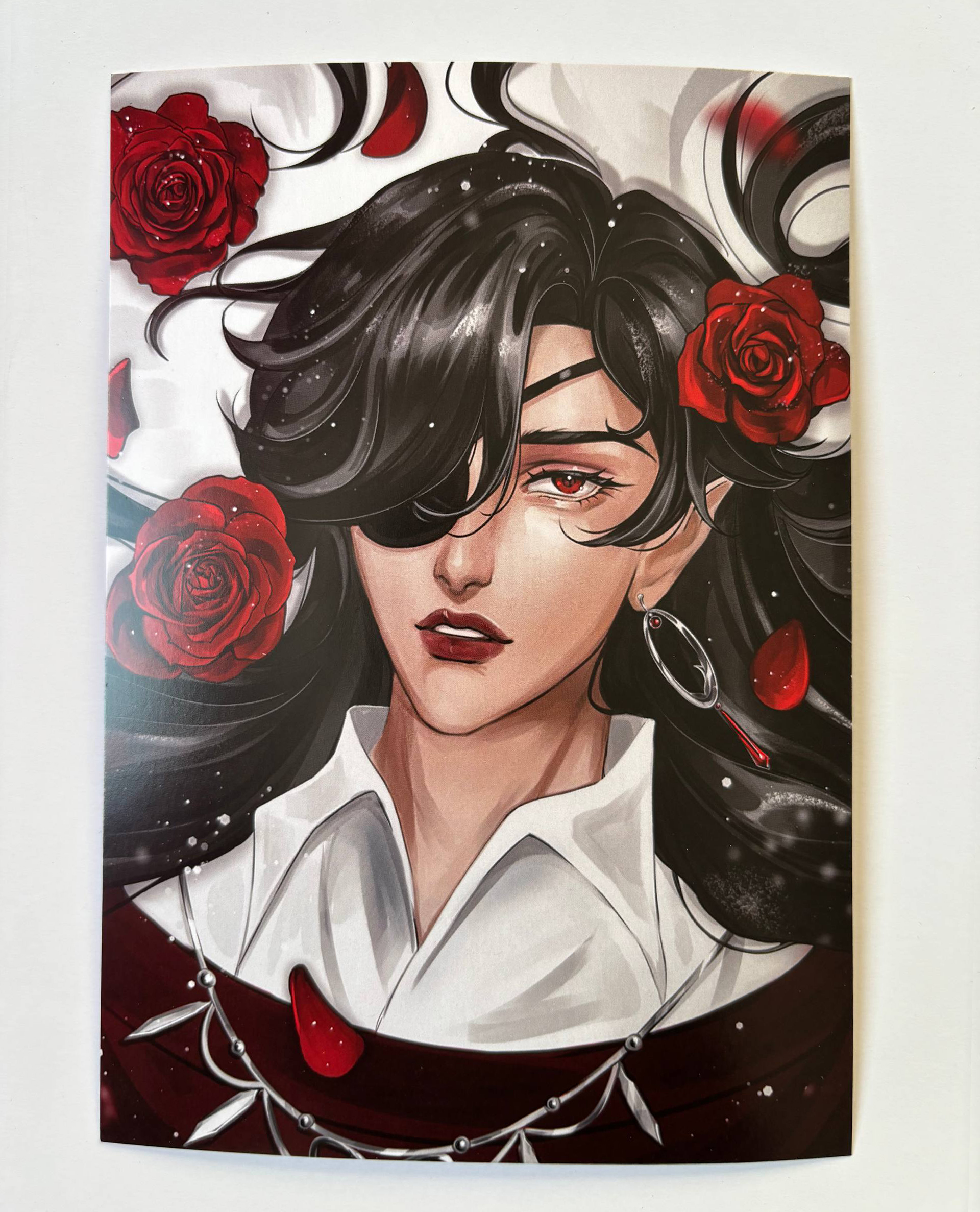 Принт Хва снежный