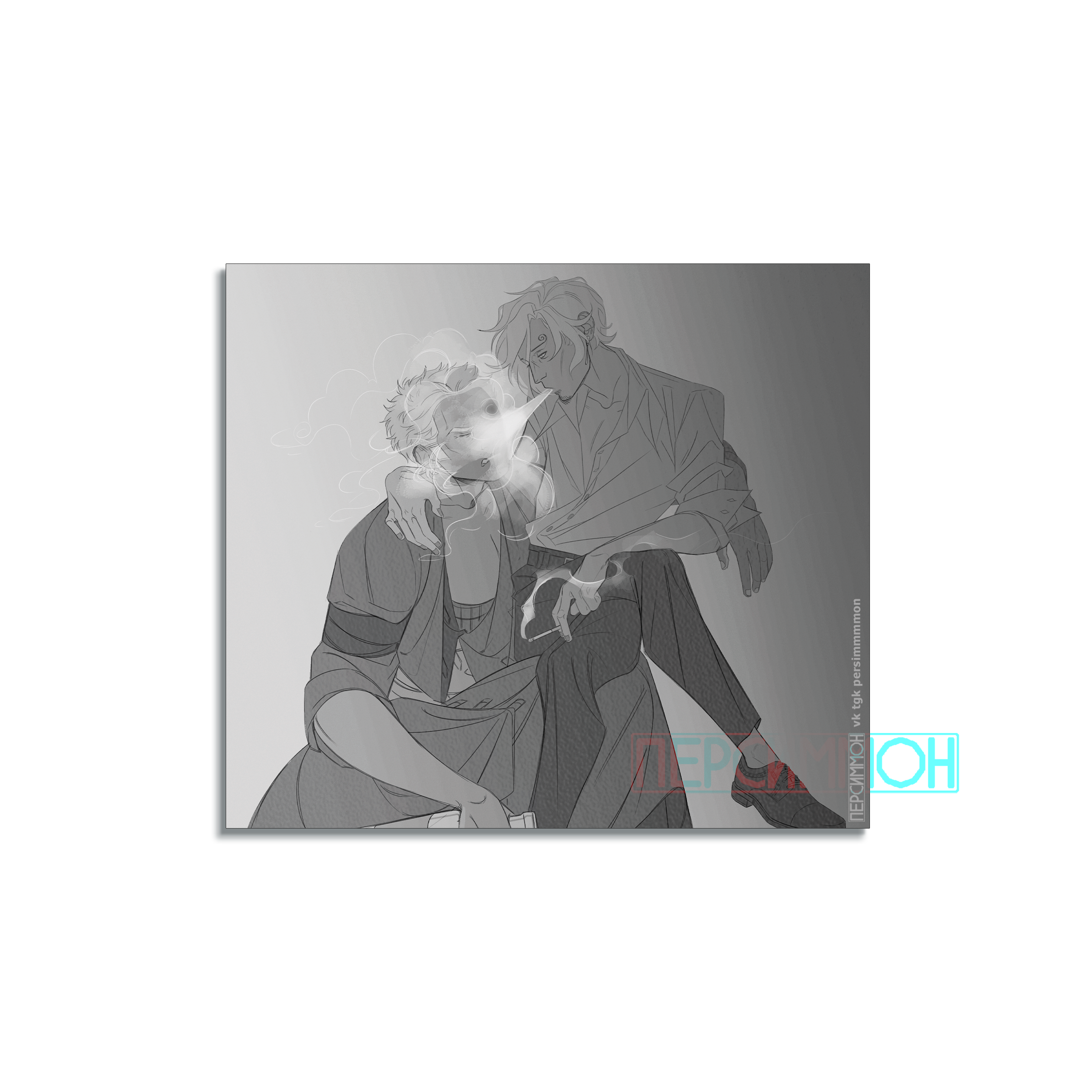 Открытка Зосан чб 2