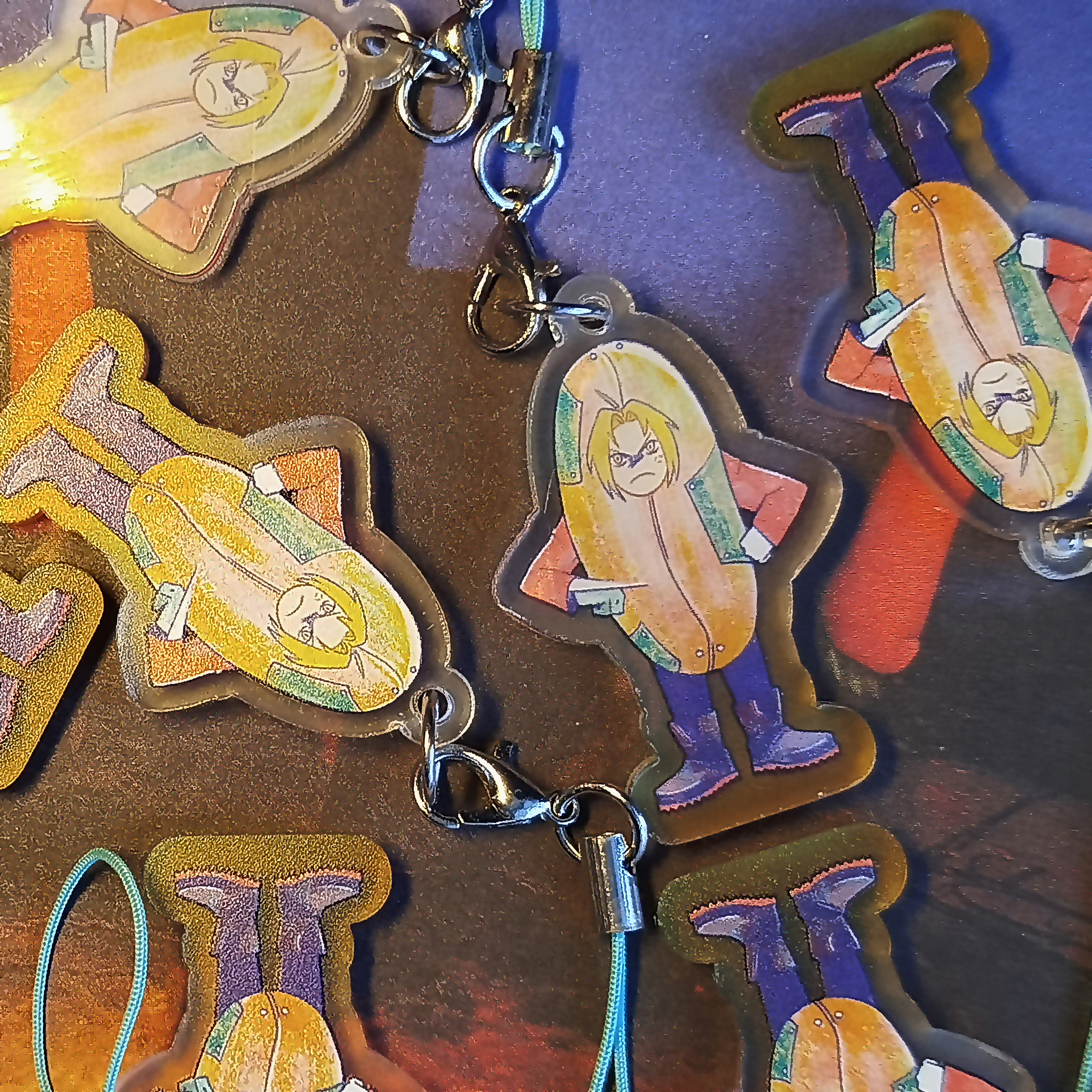 Брелок стальная фасоль Эдвард