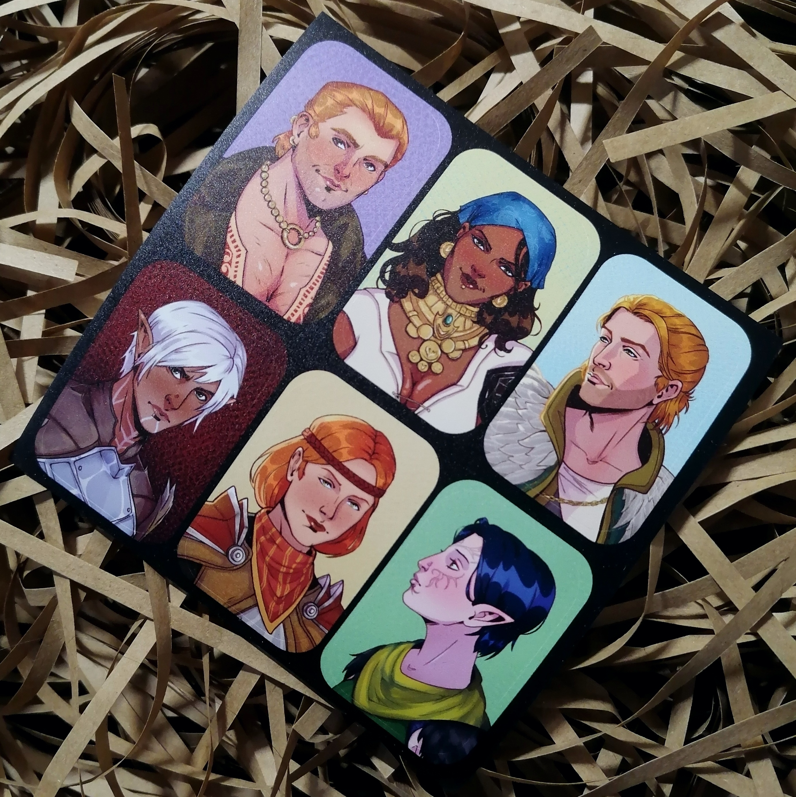 Стикерпак винил Dragon Age 2