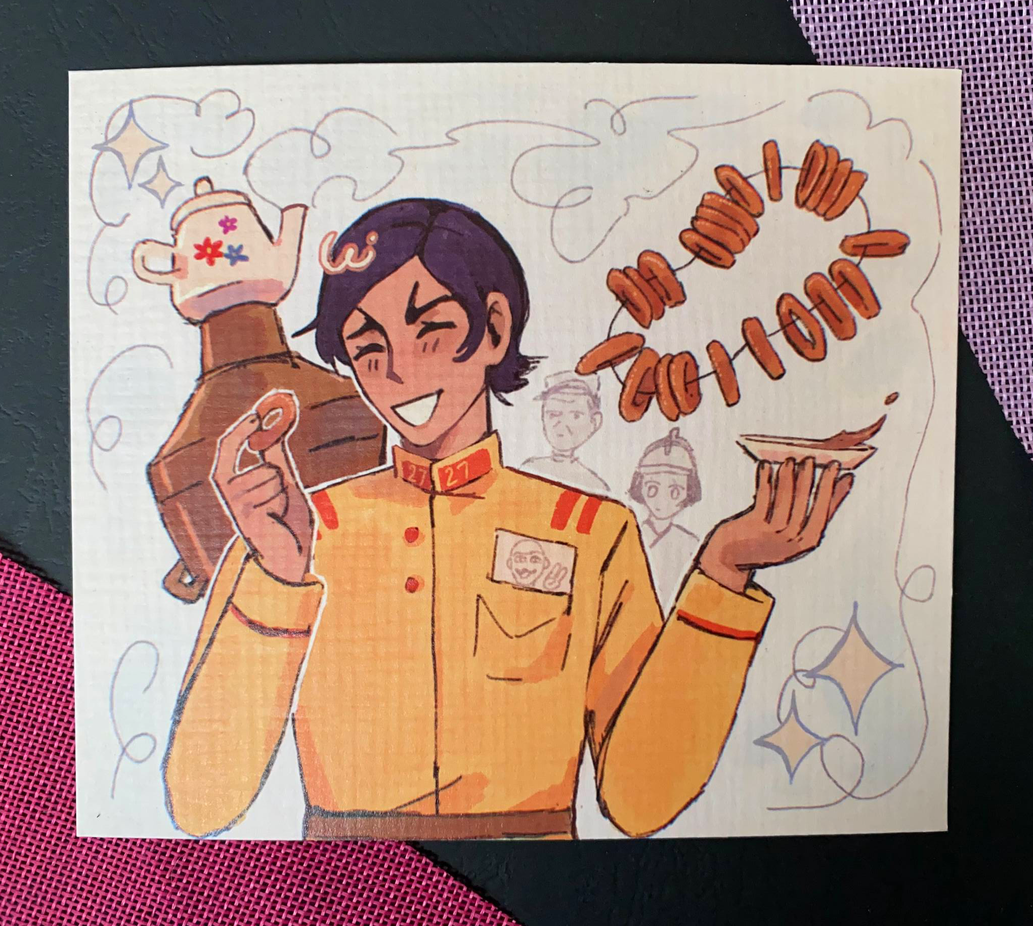 Открытка Който (Золотое божество/Golden Kamuy)