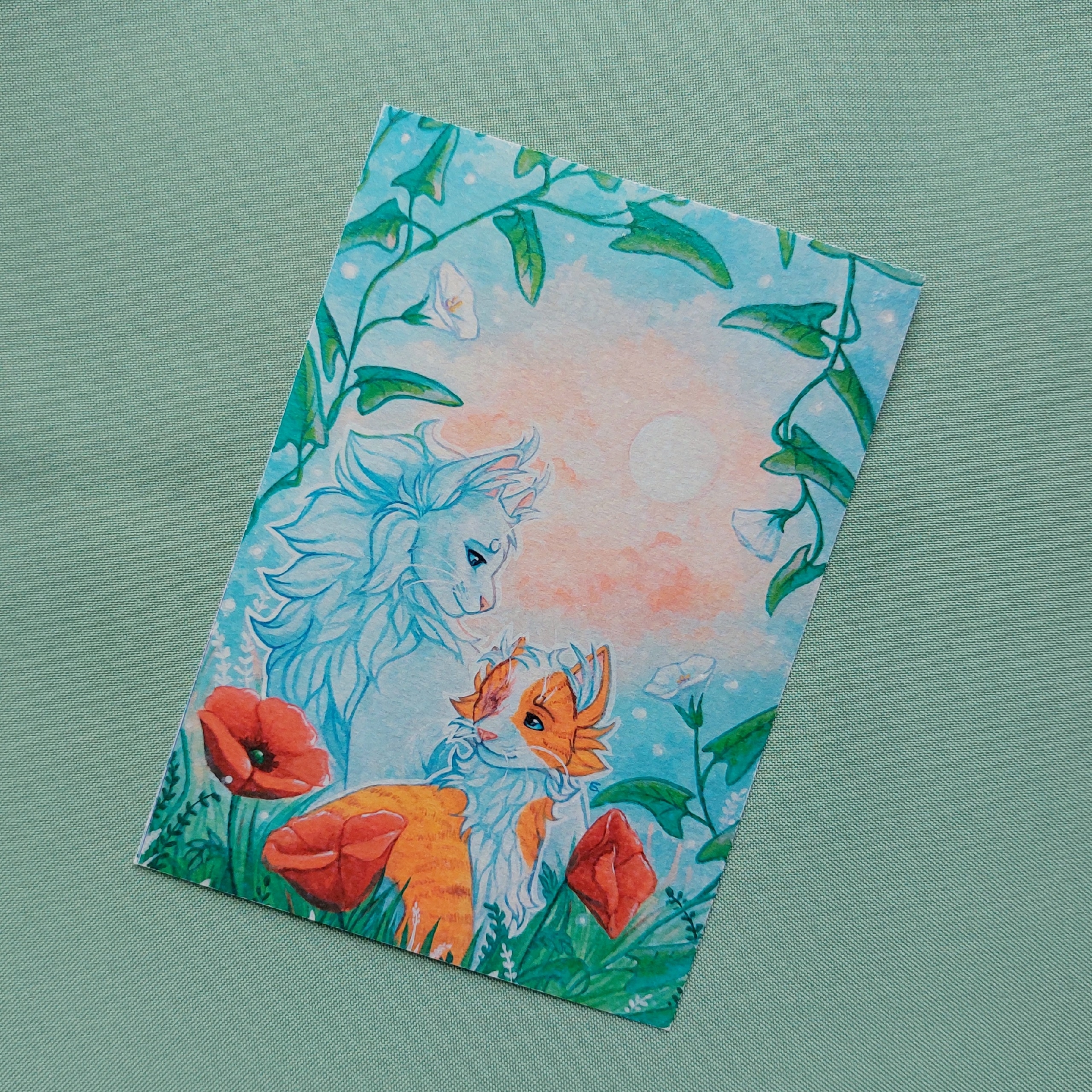 Открытка "Белохвост и Яролика"