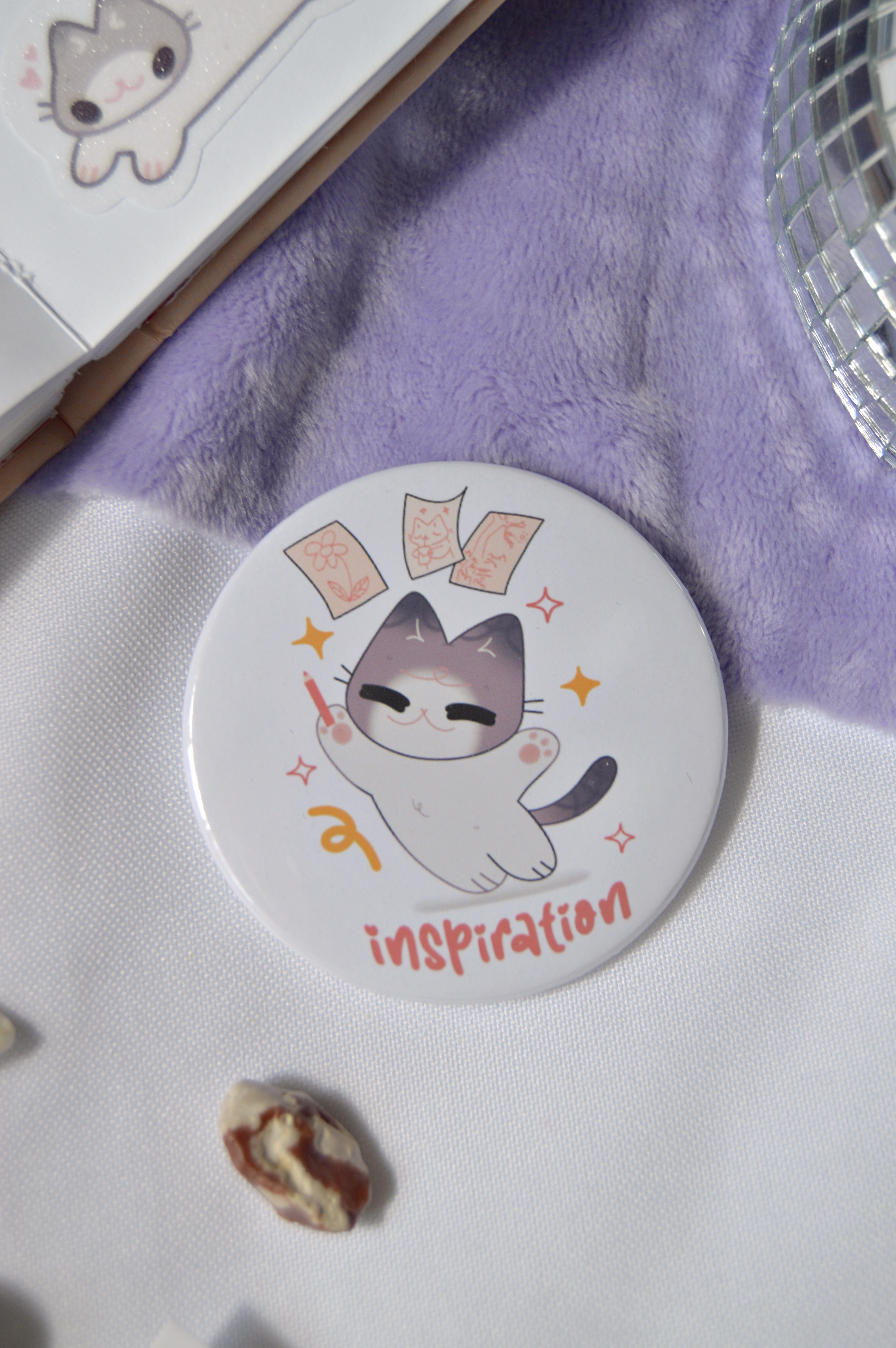 значок inspiration 56мм