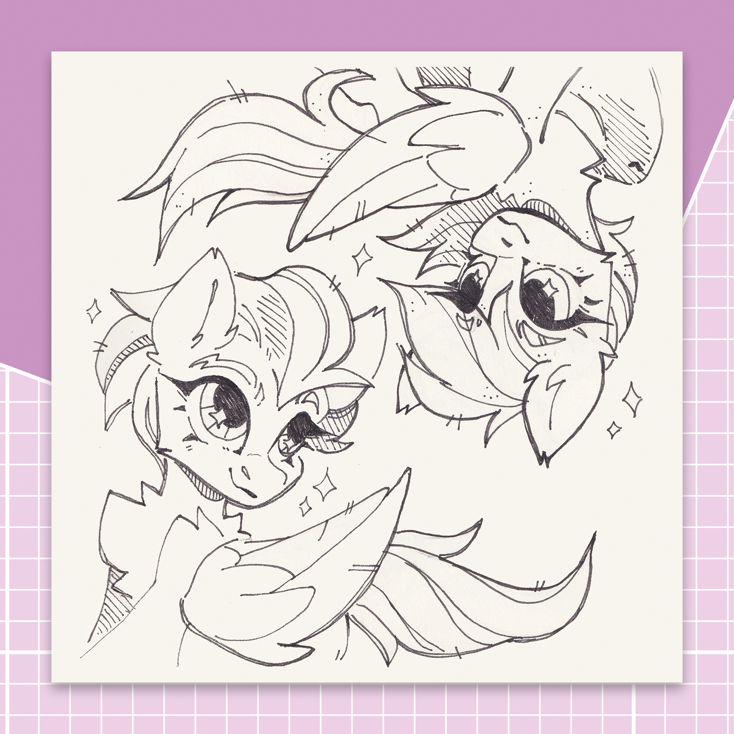 Бумажная наклейка Соперницы