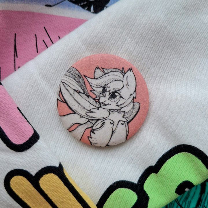 Значок Рейнбоу Дэш к 15-летию MLP:FiM