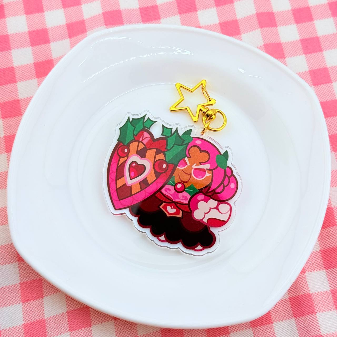 Брелок Hollyberry Cookie run