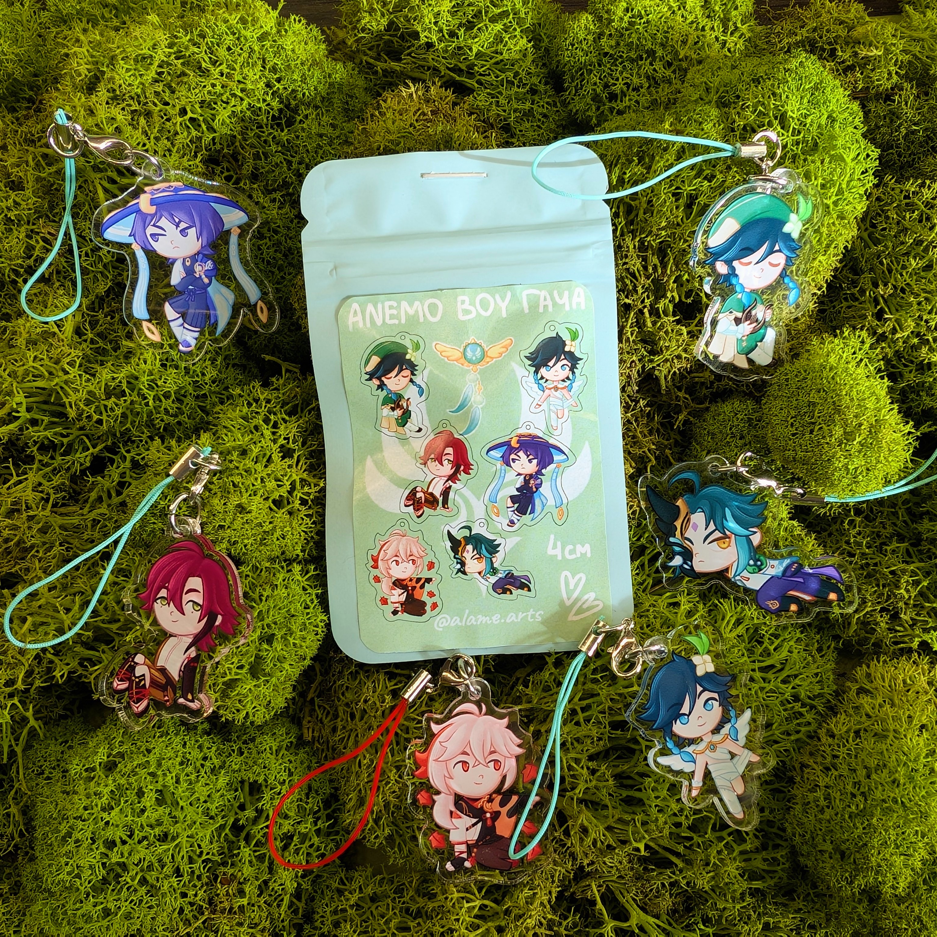 Гача-брелок анемо