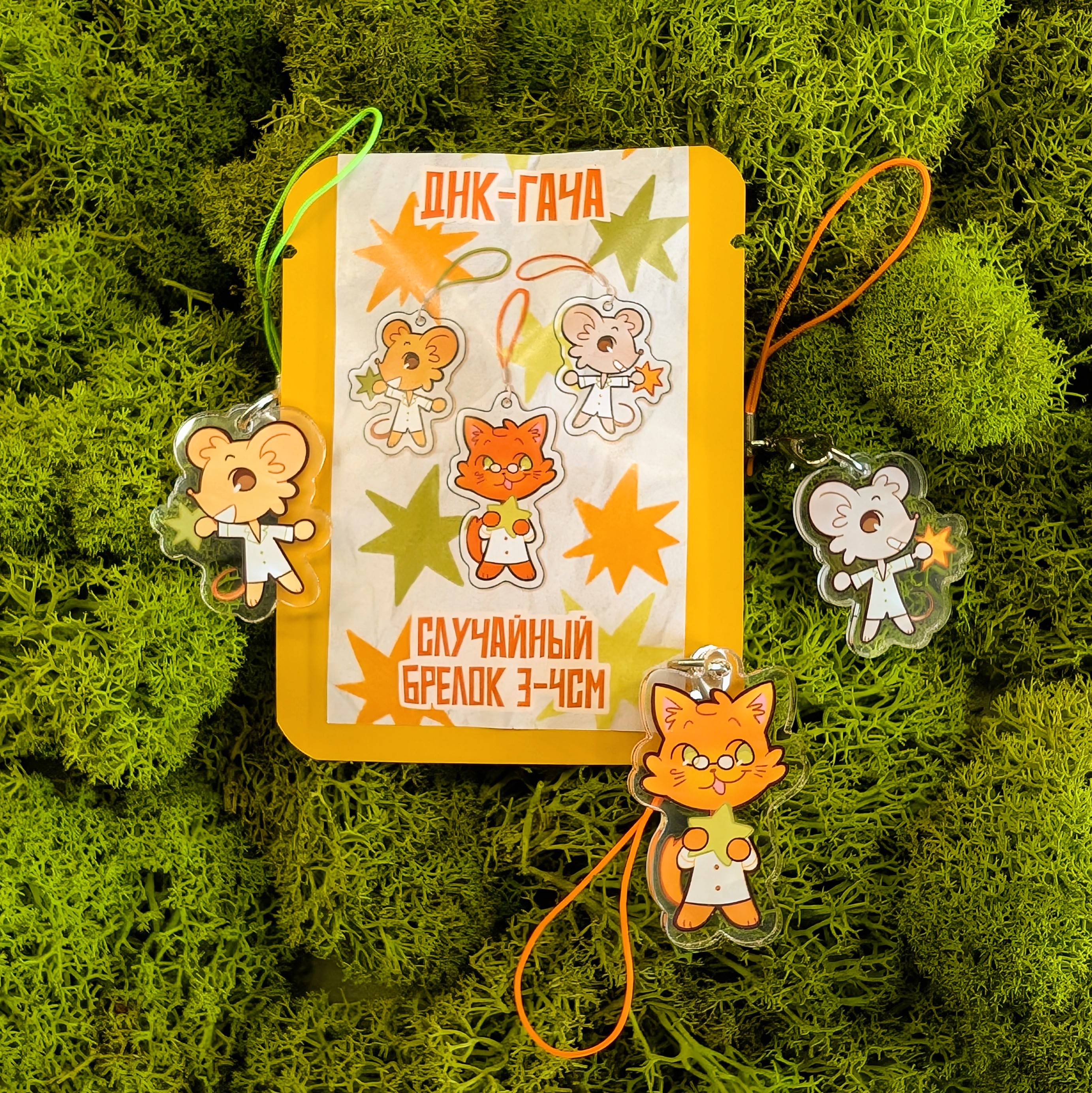 Гача-брелок ДНК