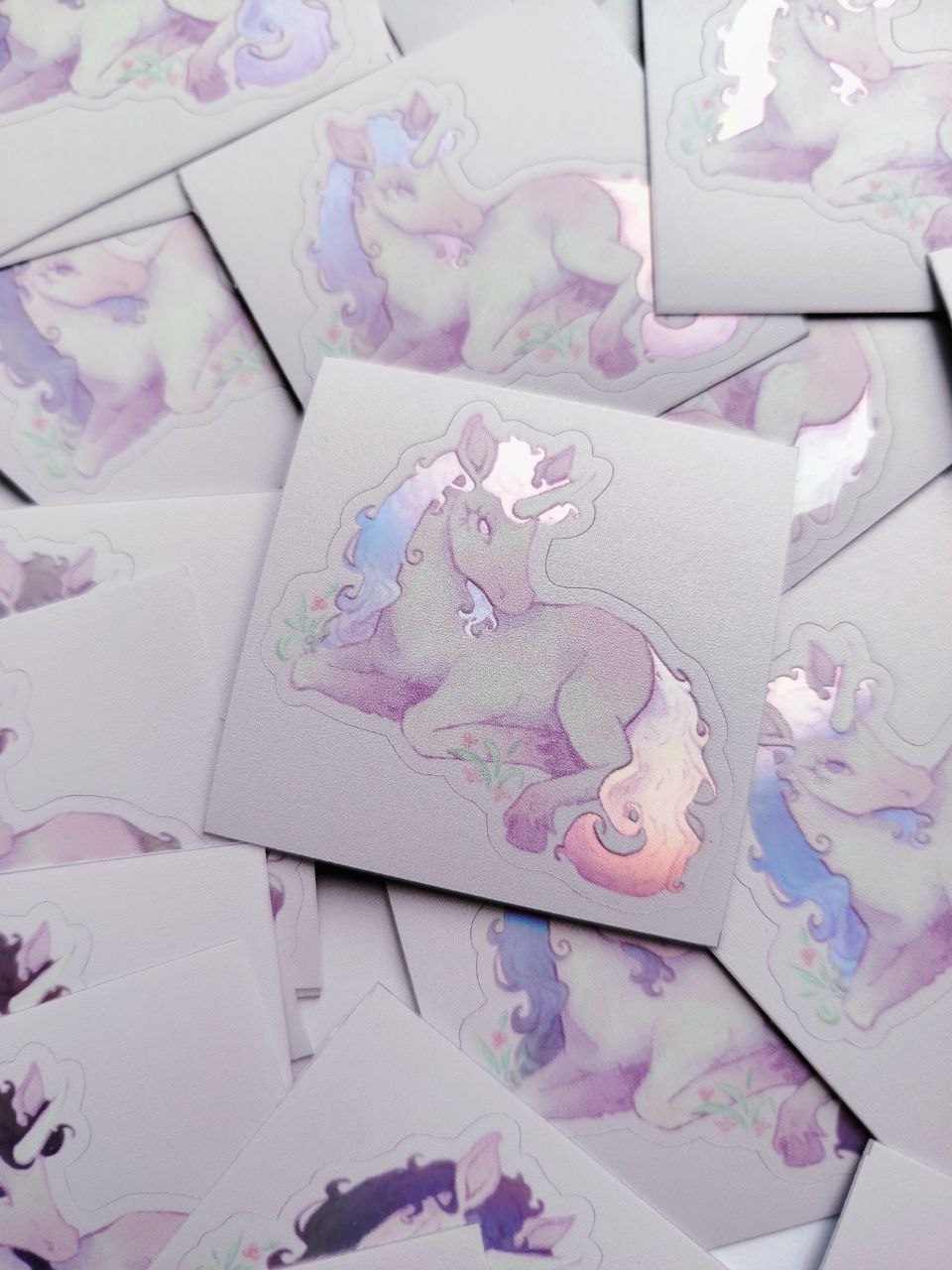 Голо стикер "Единорог"