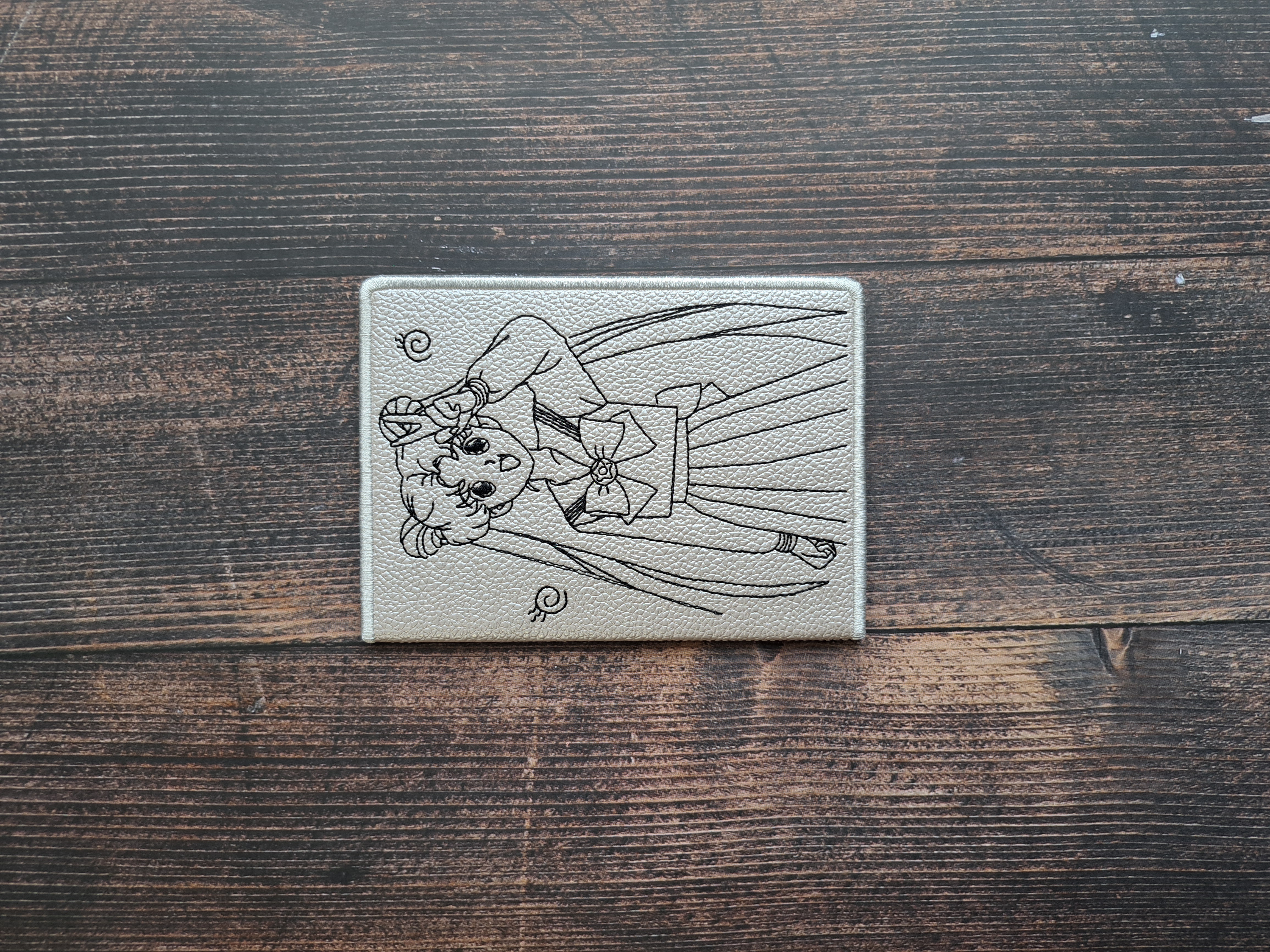 Обложка экокожа "Сейлор Мун"