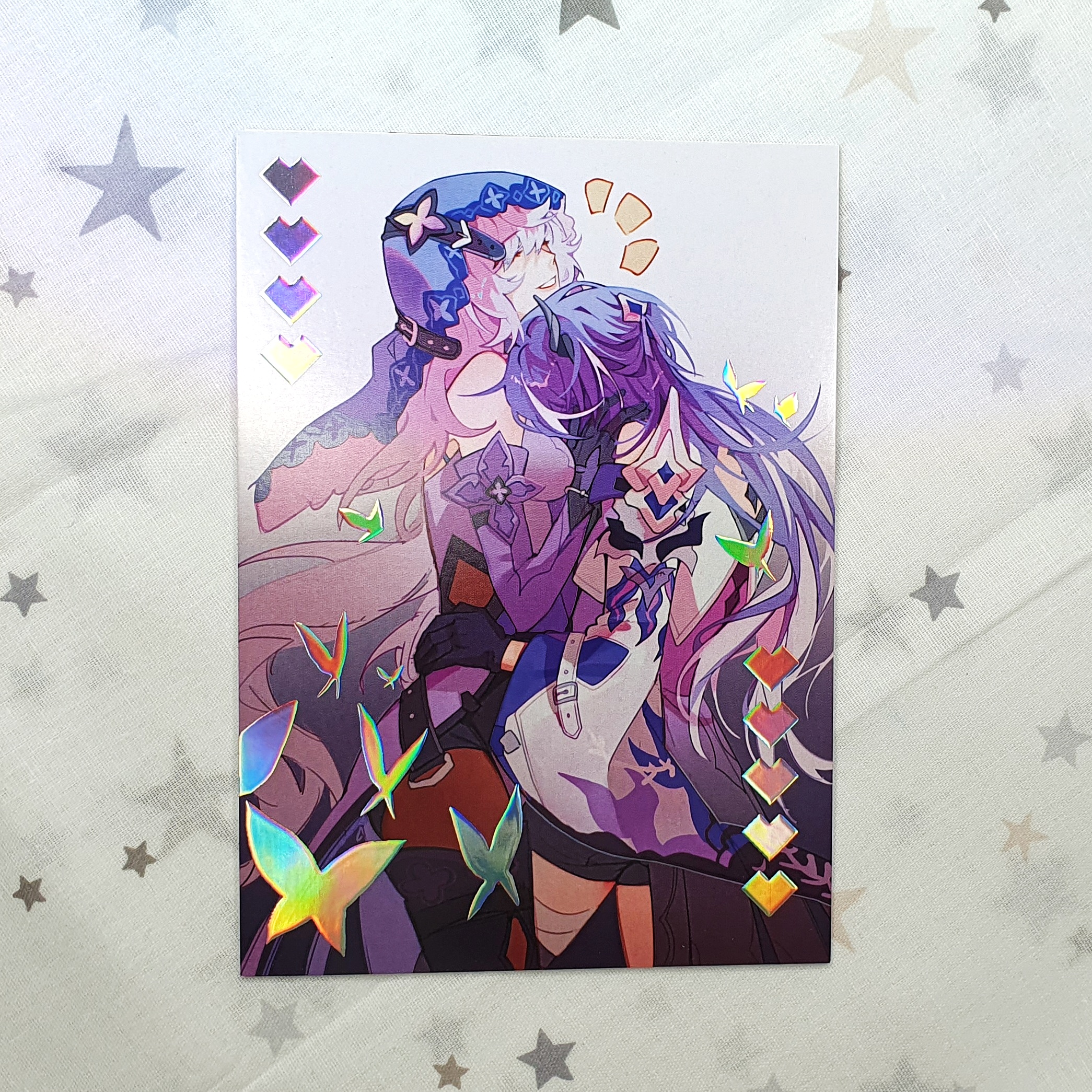 Принт А6 голография, Ахесвоны