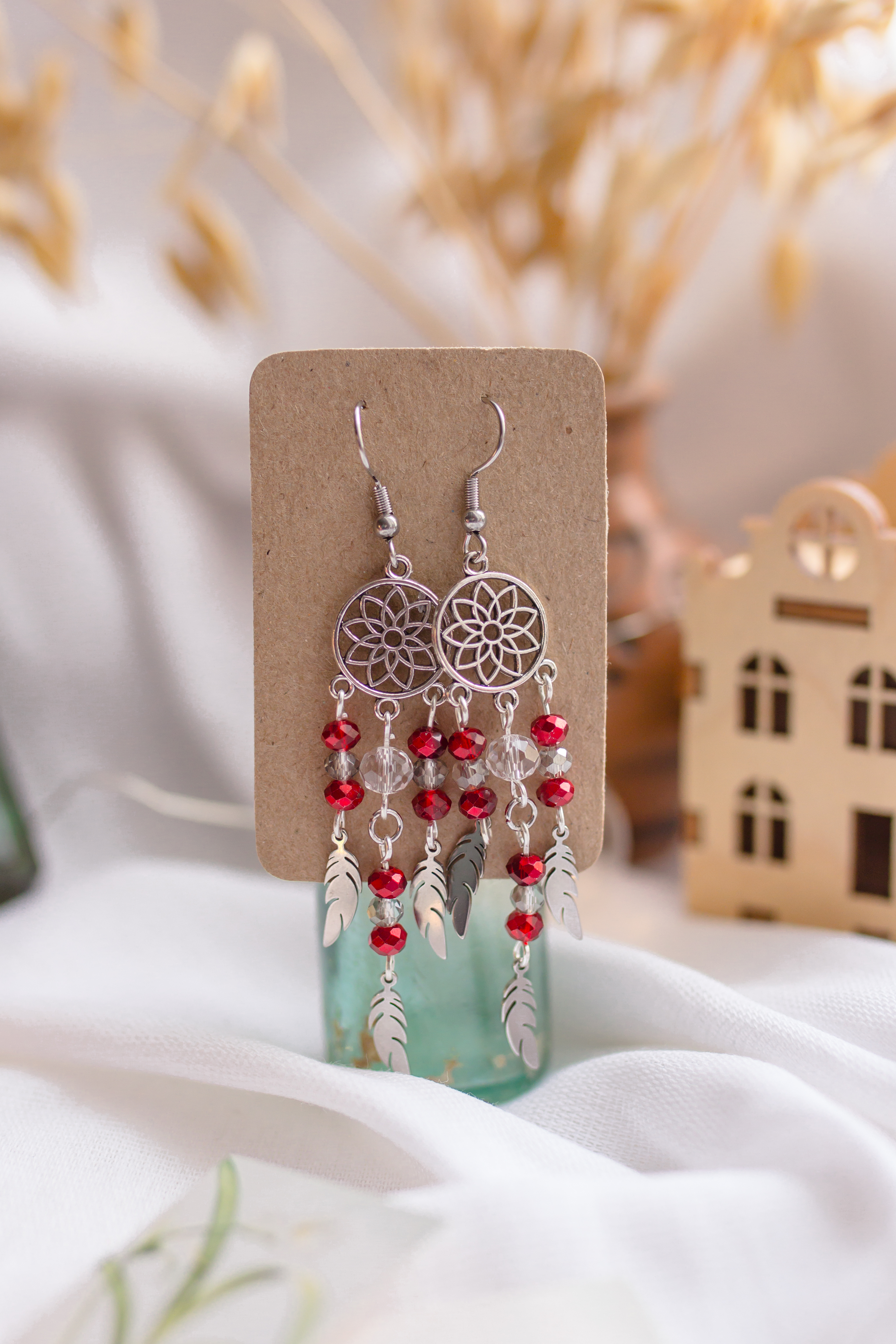 Серьги Ловцы