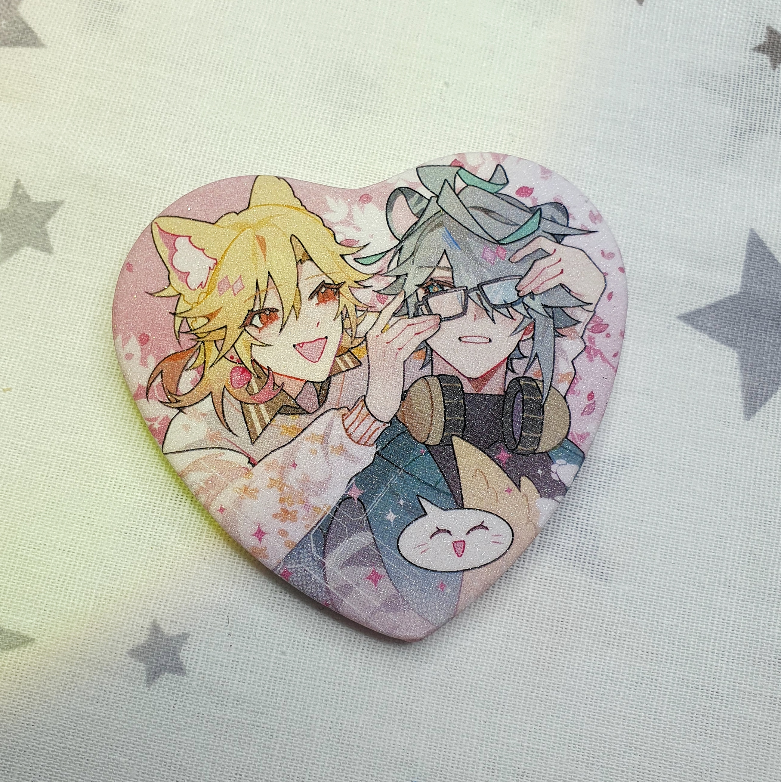 Значок-сердечко, Каветамы