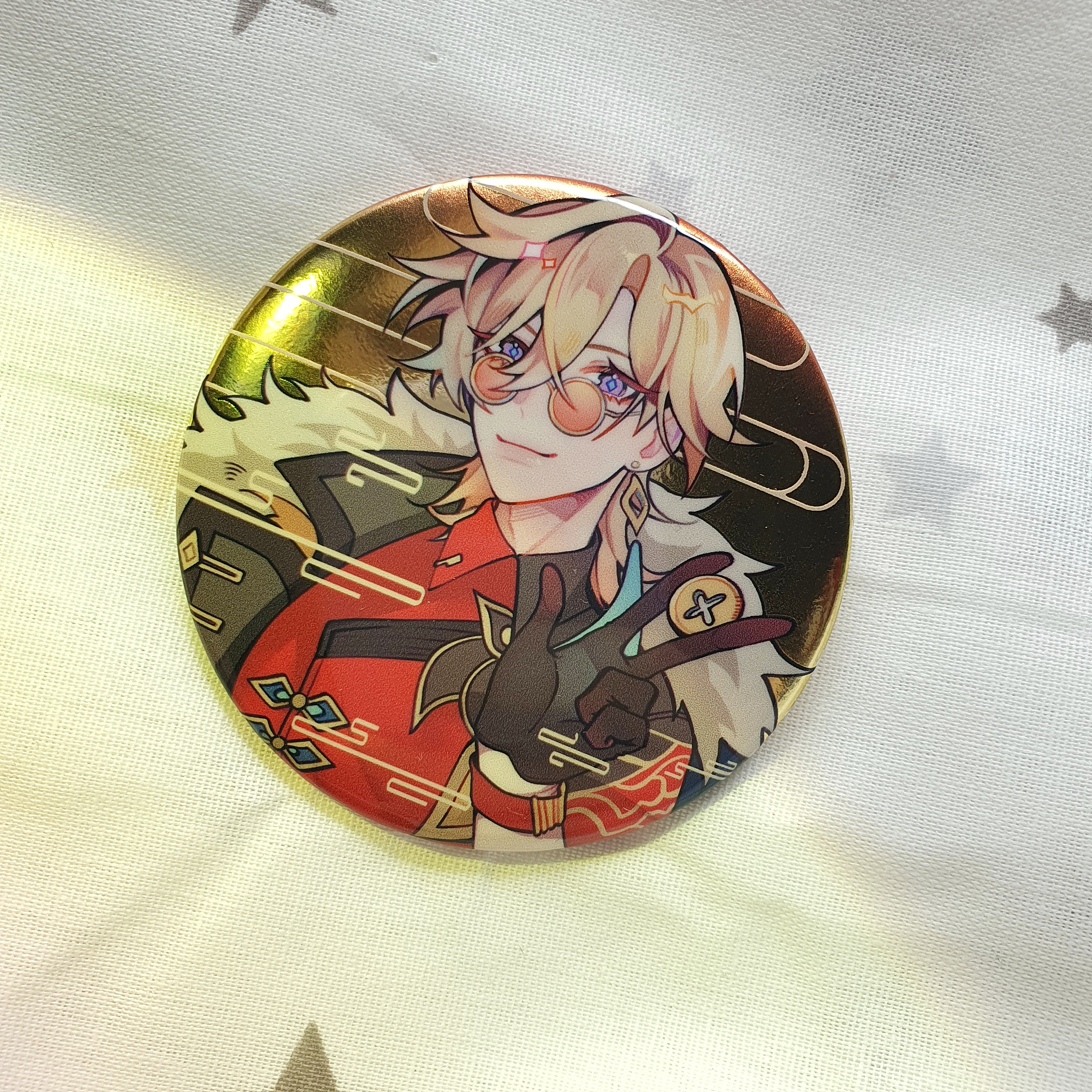 Значок голография, Авантюрин