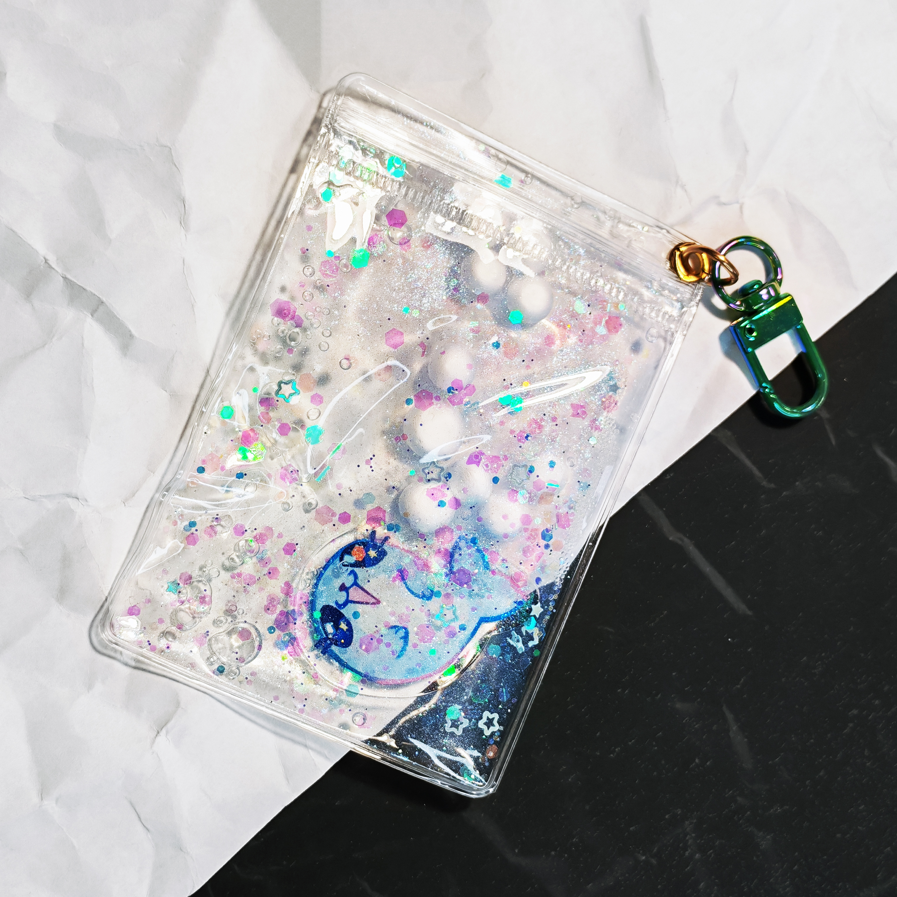 Брелок "Тюлень-слайм"