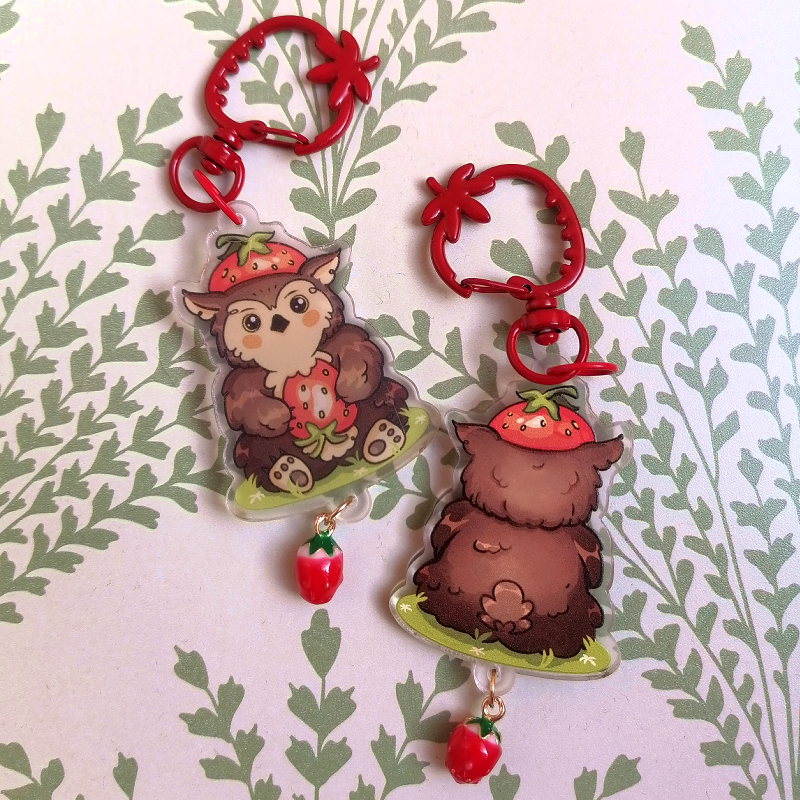 Брелок акриловый соведёнок 5см