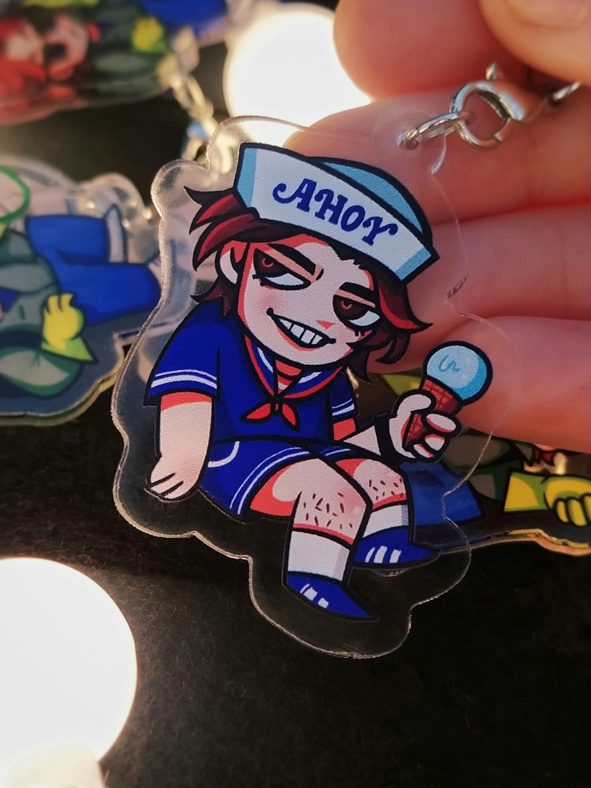 Брелок “Стив” (красный) от гавайского