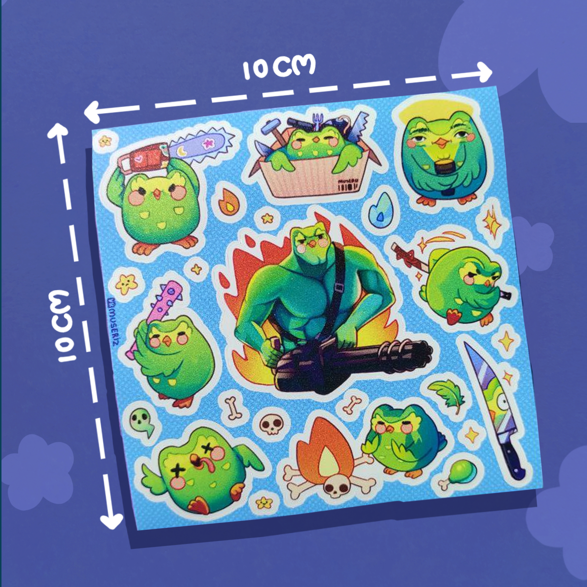 х10 стикеры «Duolingo»