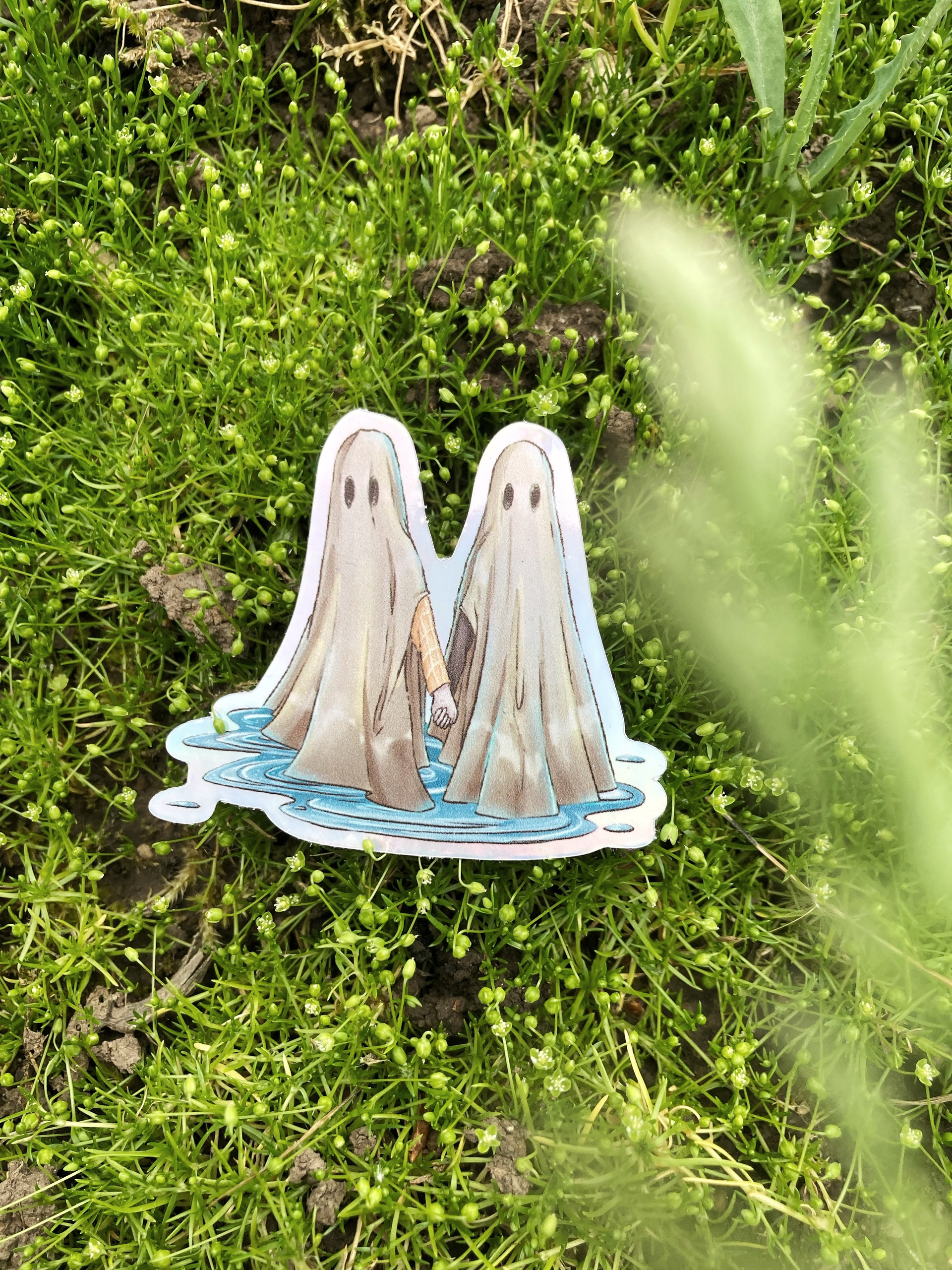 Голо-стикер Призраки