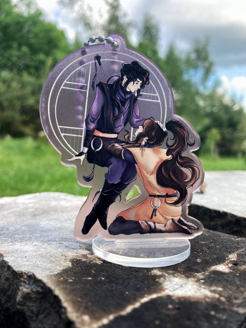 Стенд-брелок Циин и Ин Юй