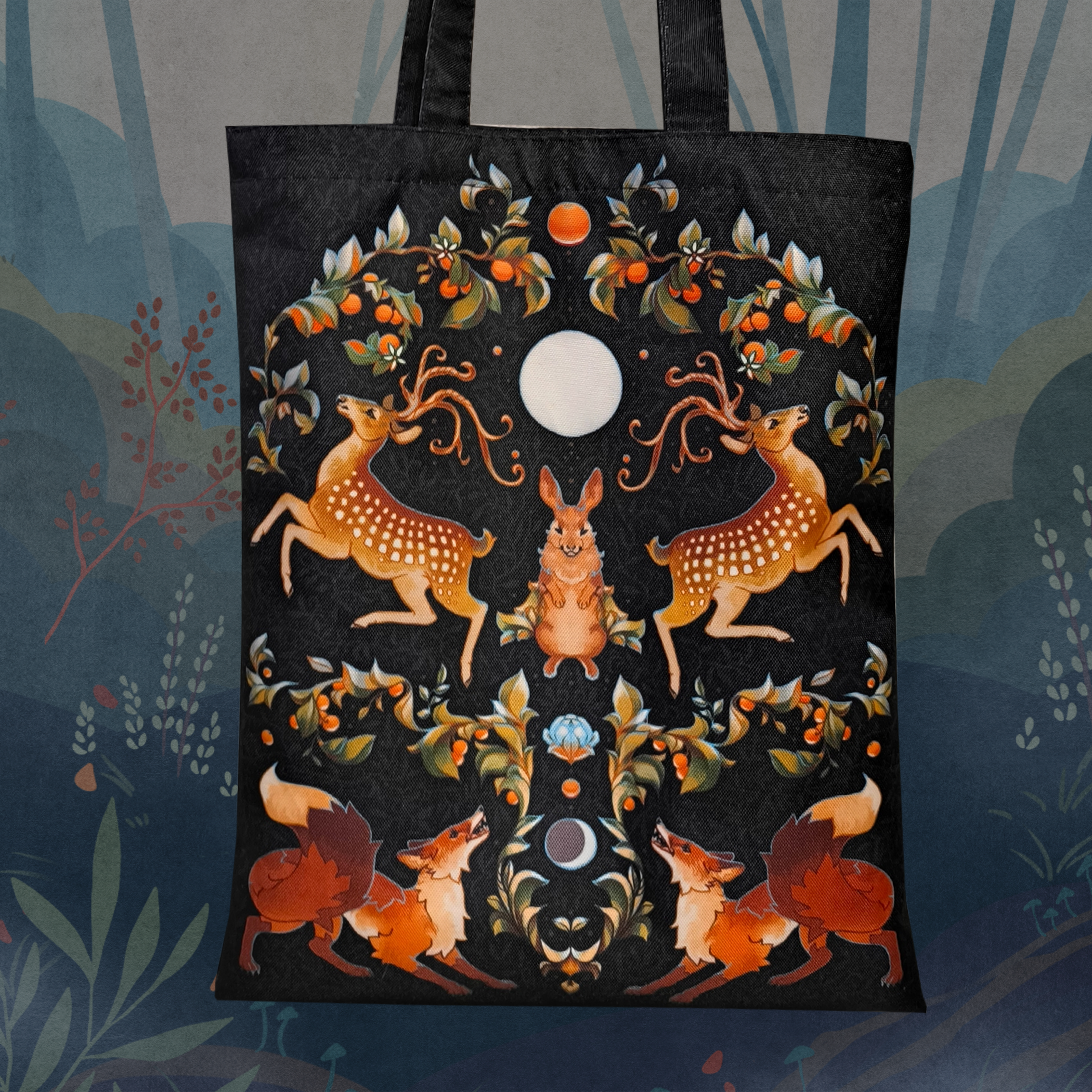 Шоппер "Олени"