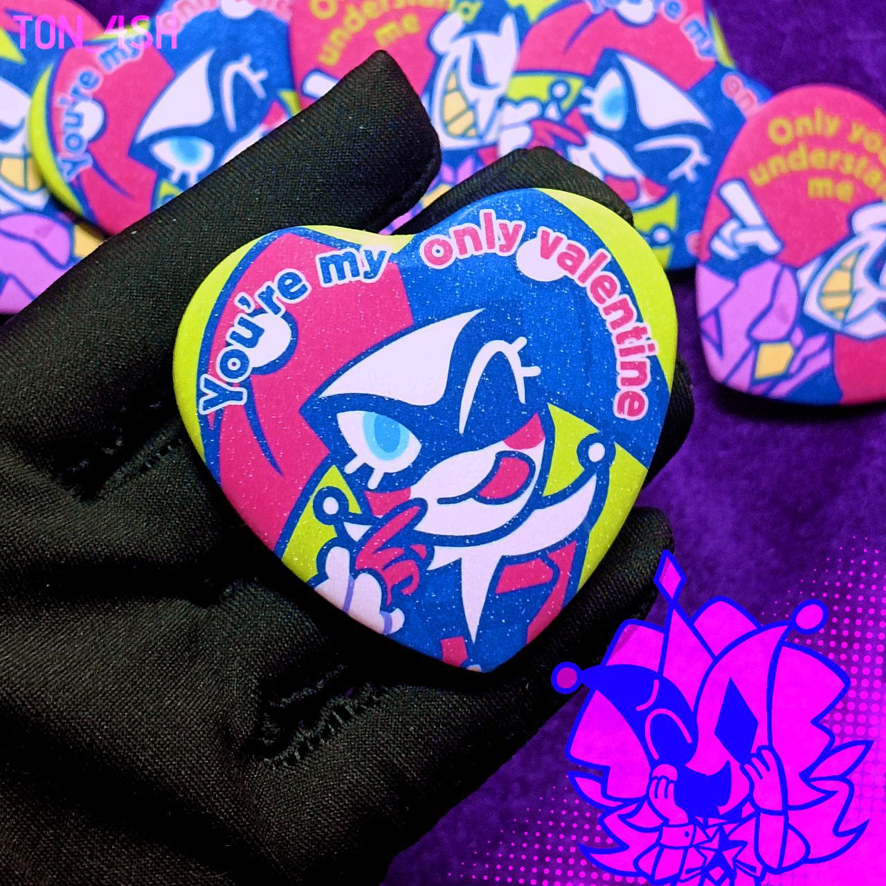 “Харли Квин Valentine’s special “ значок