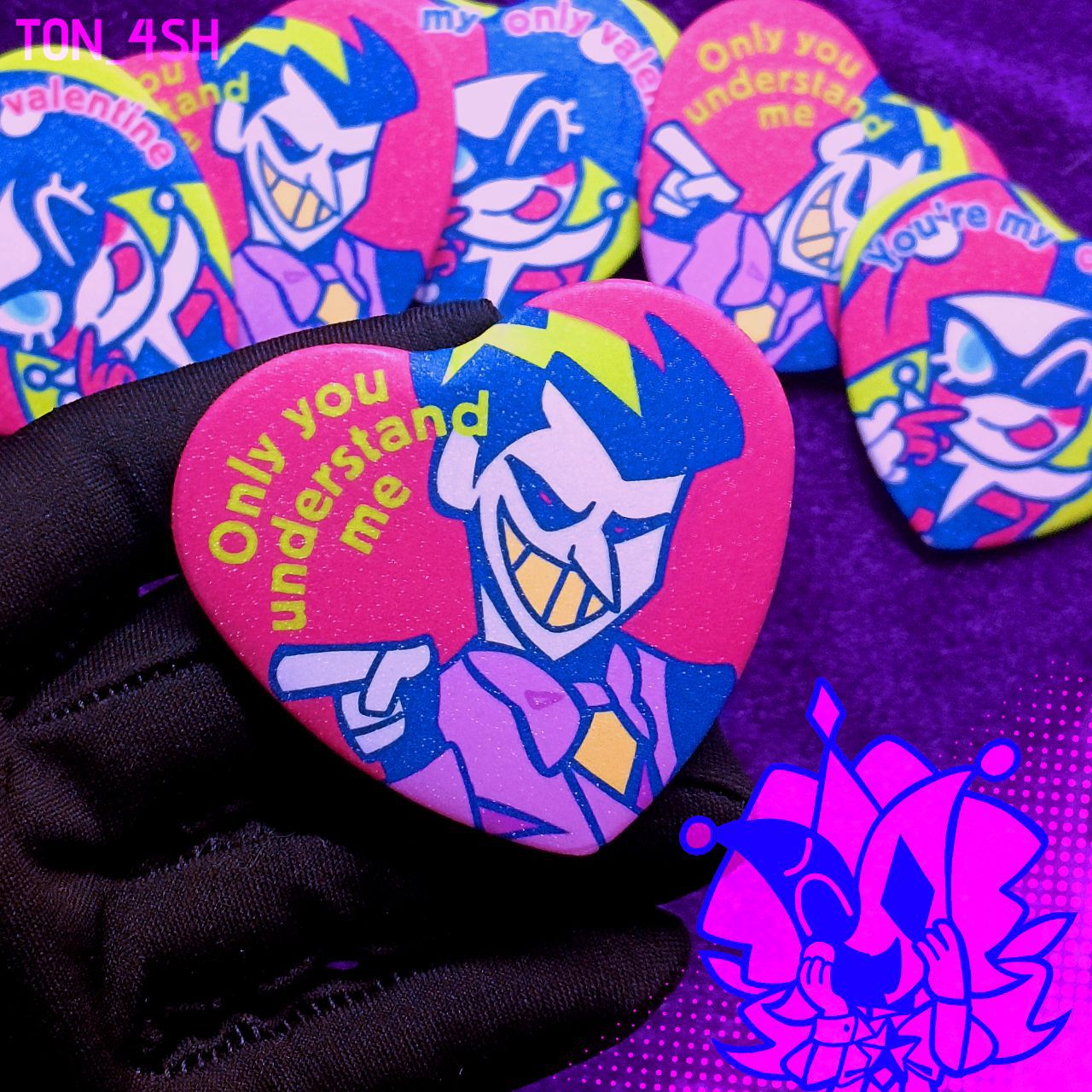 “Джокер Valentine’s special “ значок