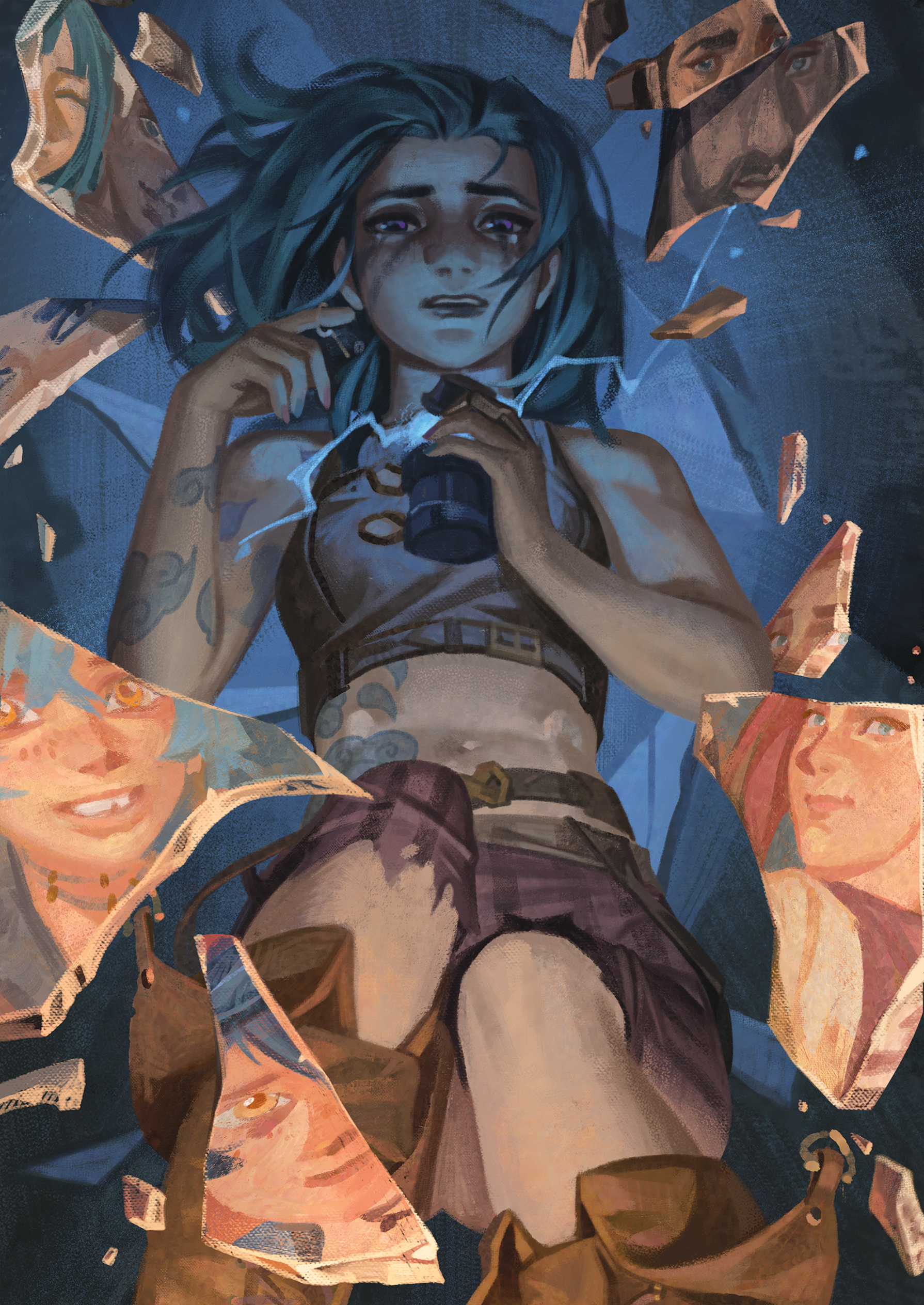 Открытка "Джинкс Осколки"