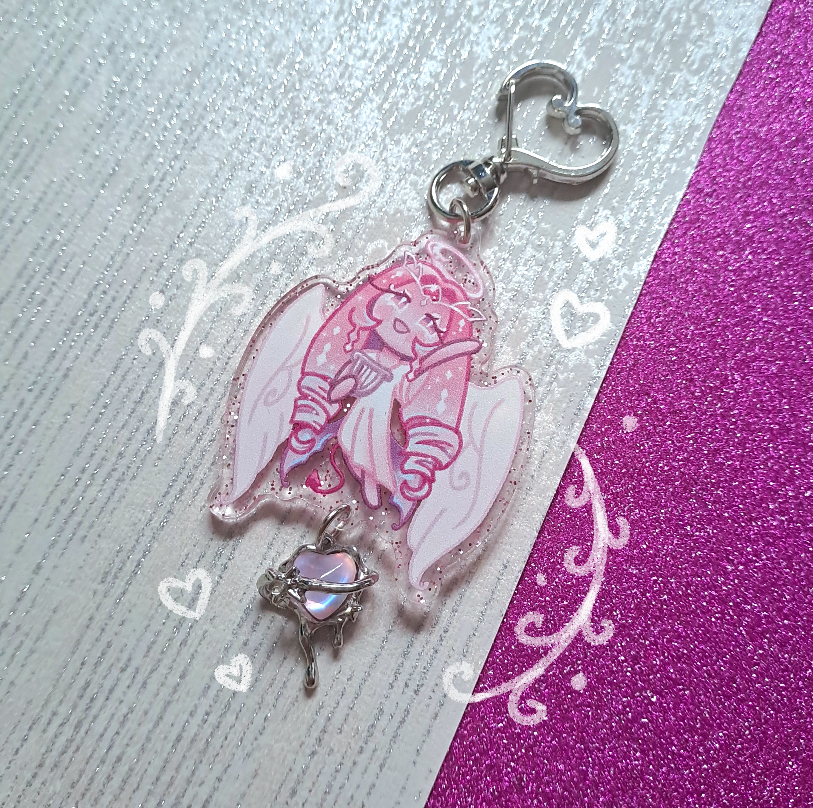 Брелок "Этернал Шугар" с подвеской Cookie run