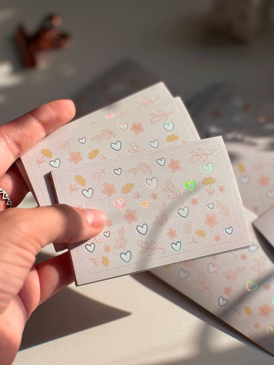 Наклейка на банк.карту Нежность