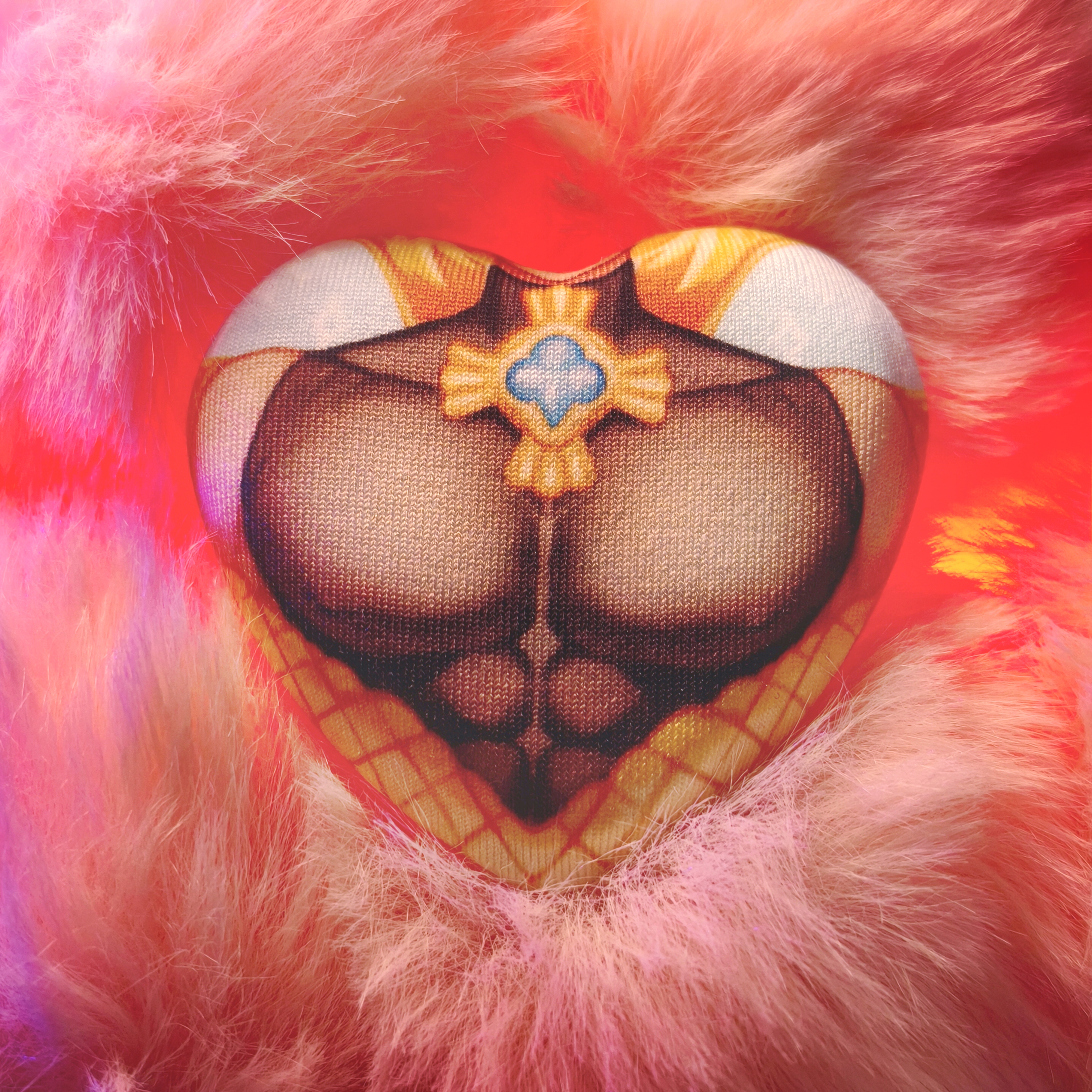 Значок-сердце Стрейч Pure Vanilla | Cookie Run