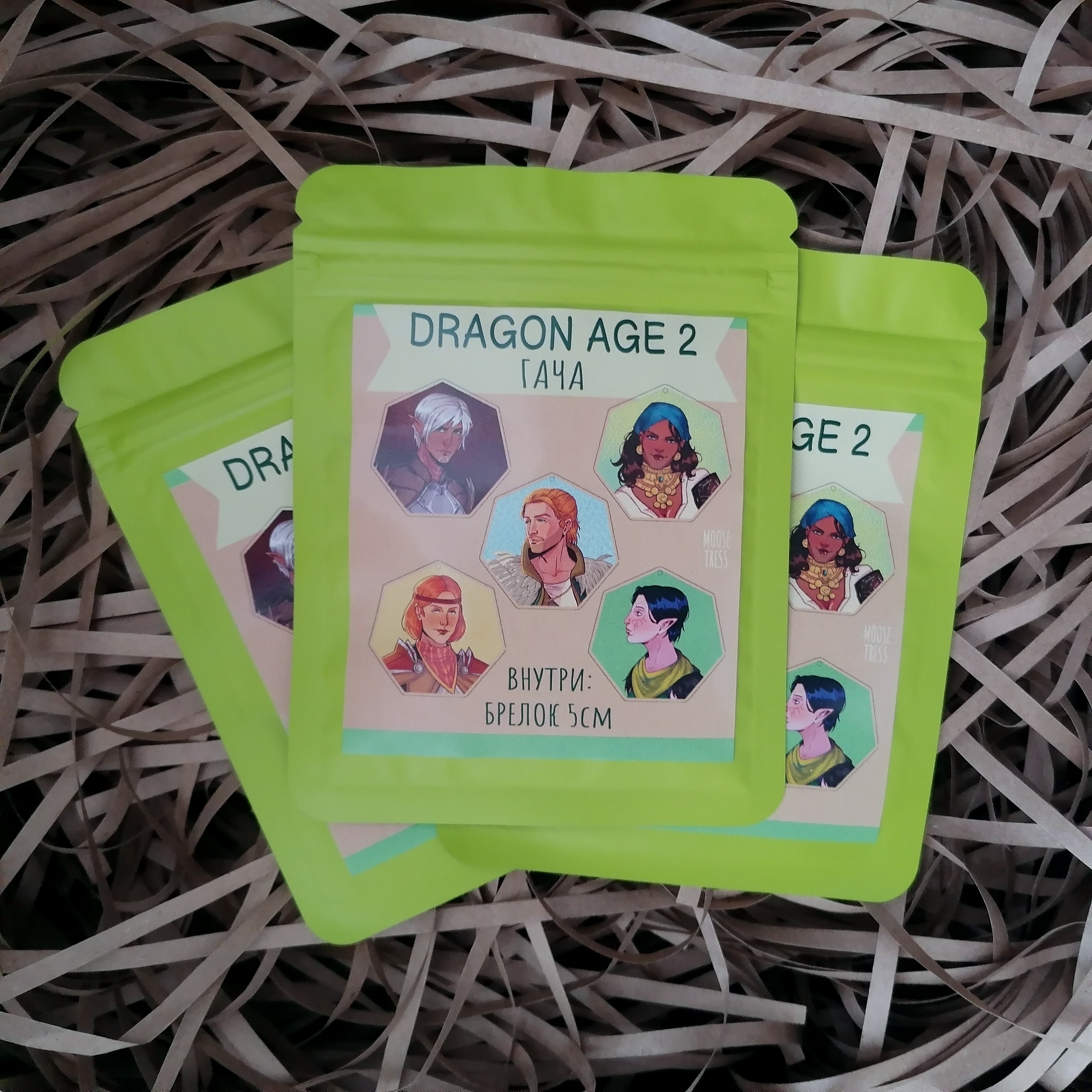 Гача брелок 5см Dragon Age 2