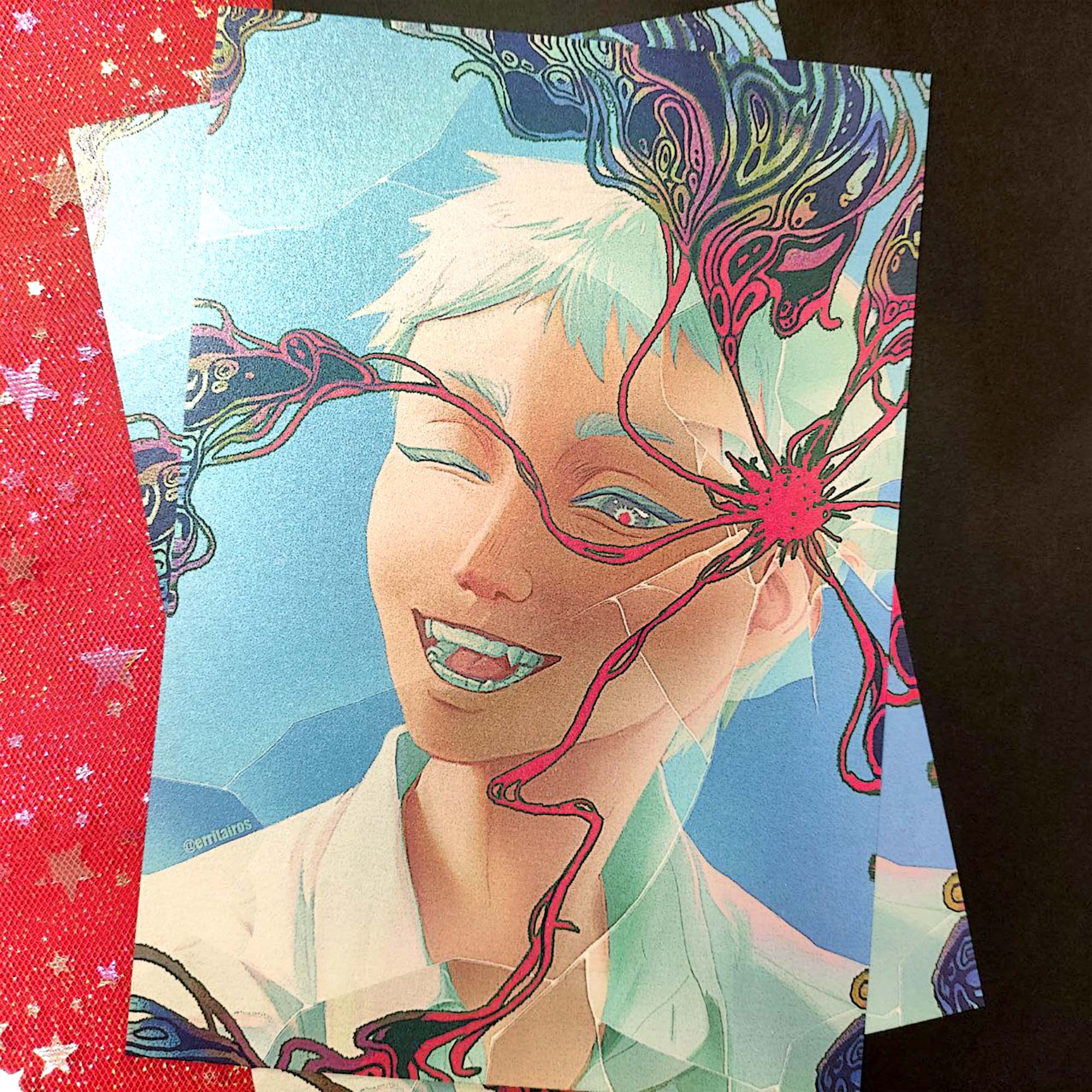 Принт А5 "Хикару"