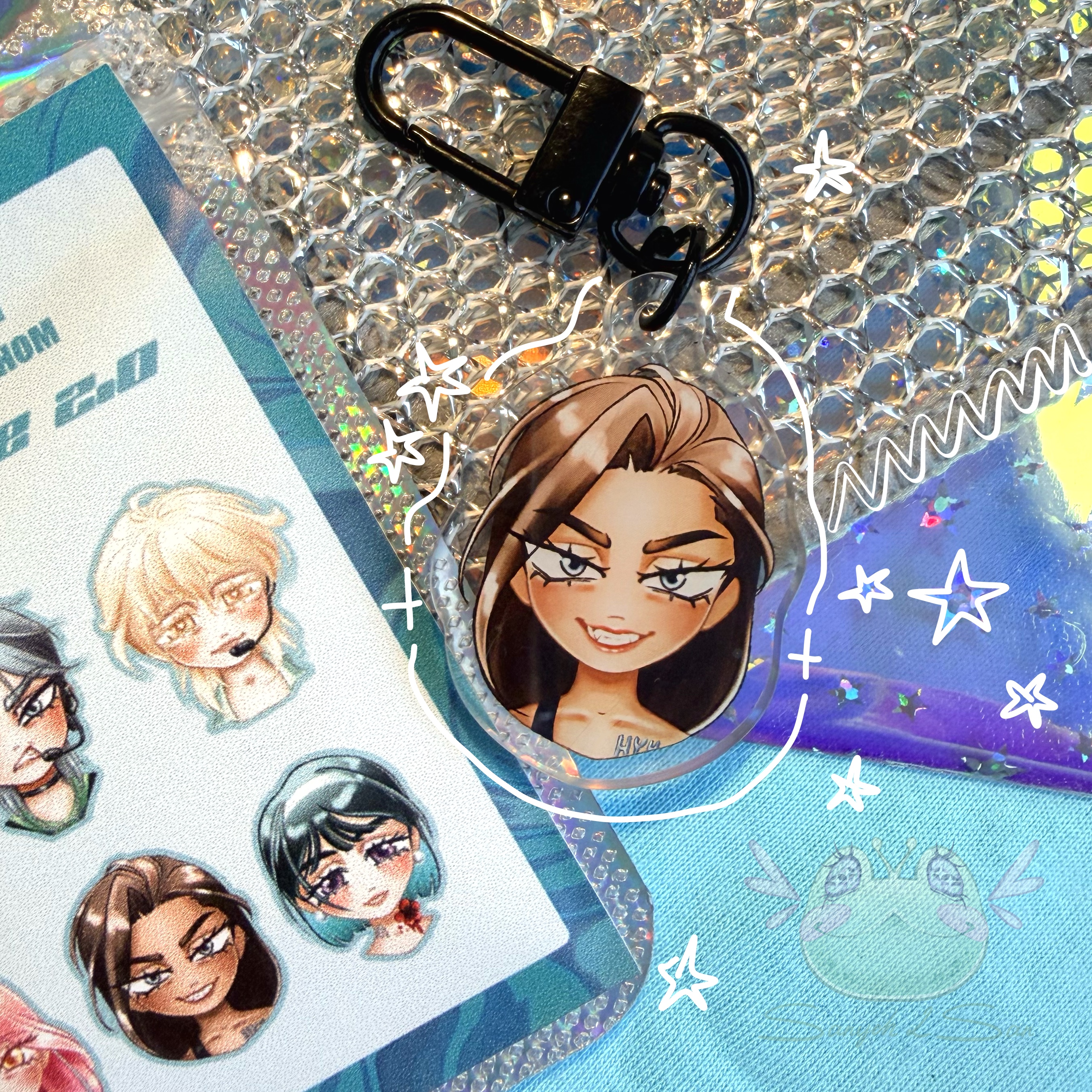 Случ., бр, ХЕНА бр., прозрач, дв-ый 4см