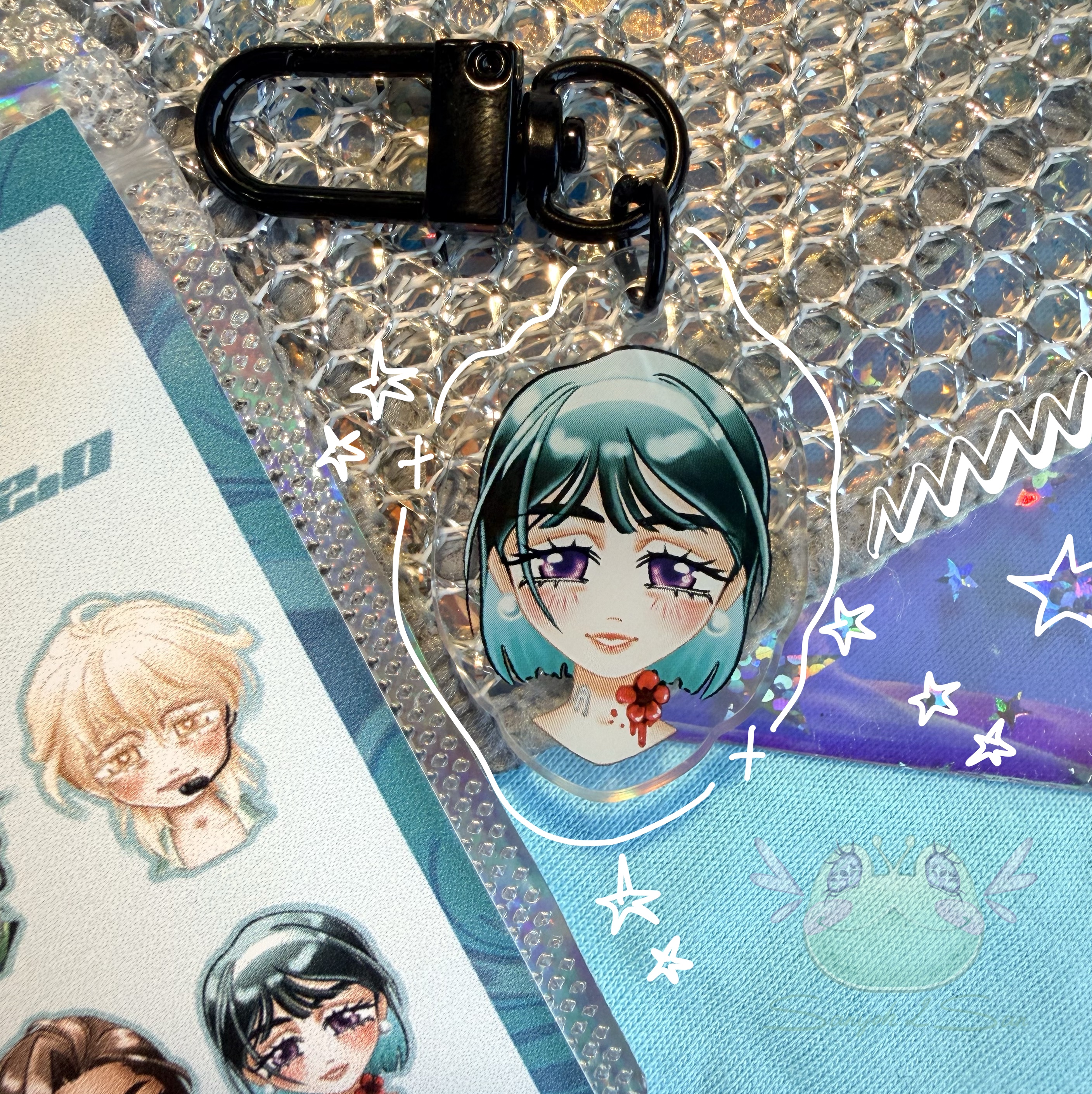 Случ., бр, СУА бр., прозрач, дв-ый 4см