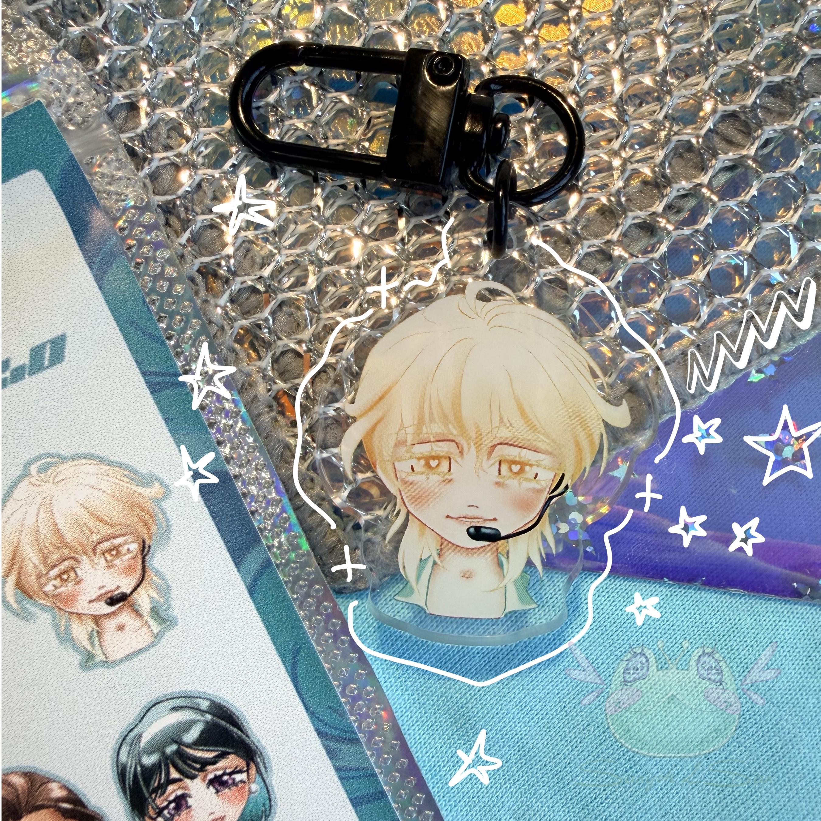 Случ., бр, ЛУКА бр., прозрач, дв-ый 4см