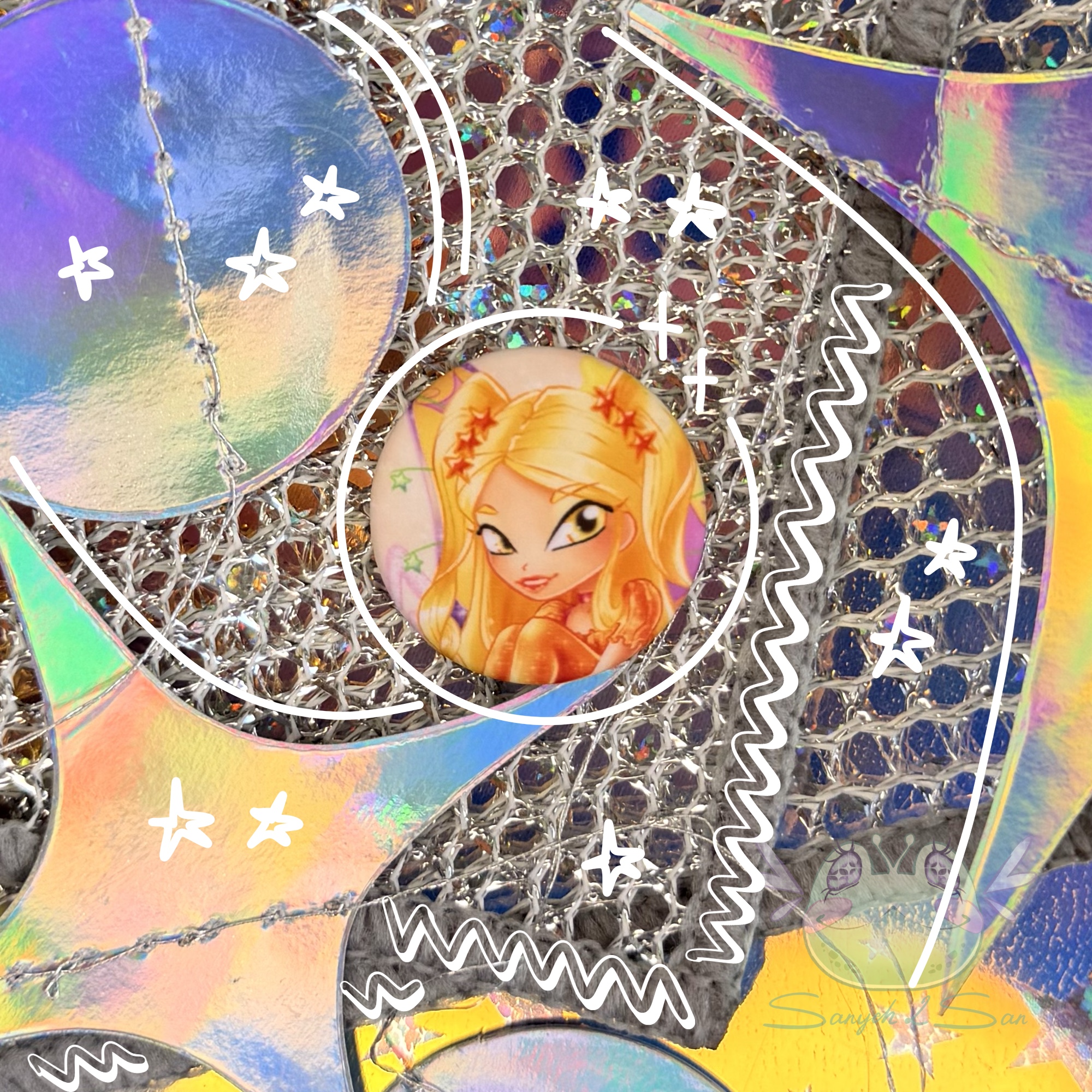 Значок 25мм СТЕЛЛА, Беливикс круг мат