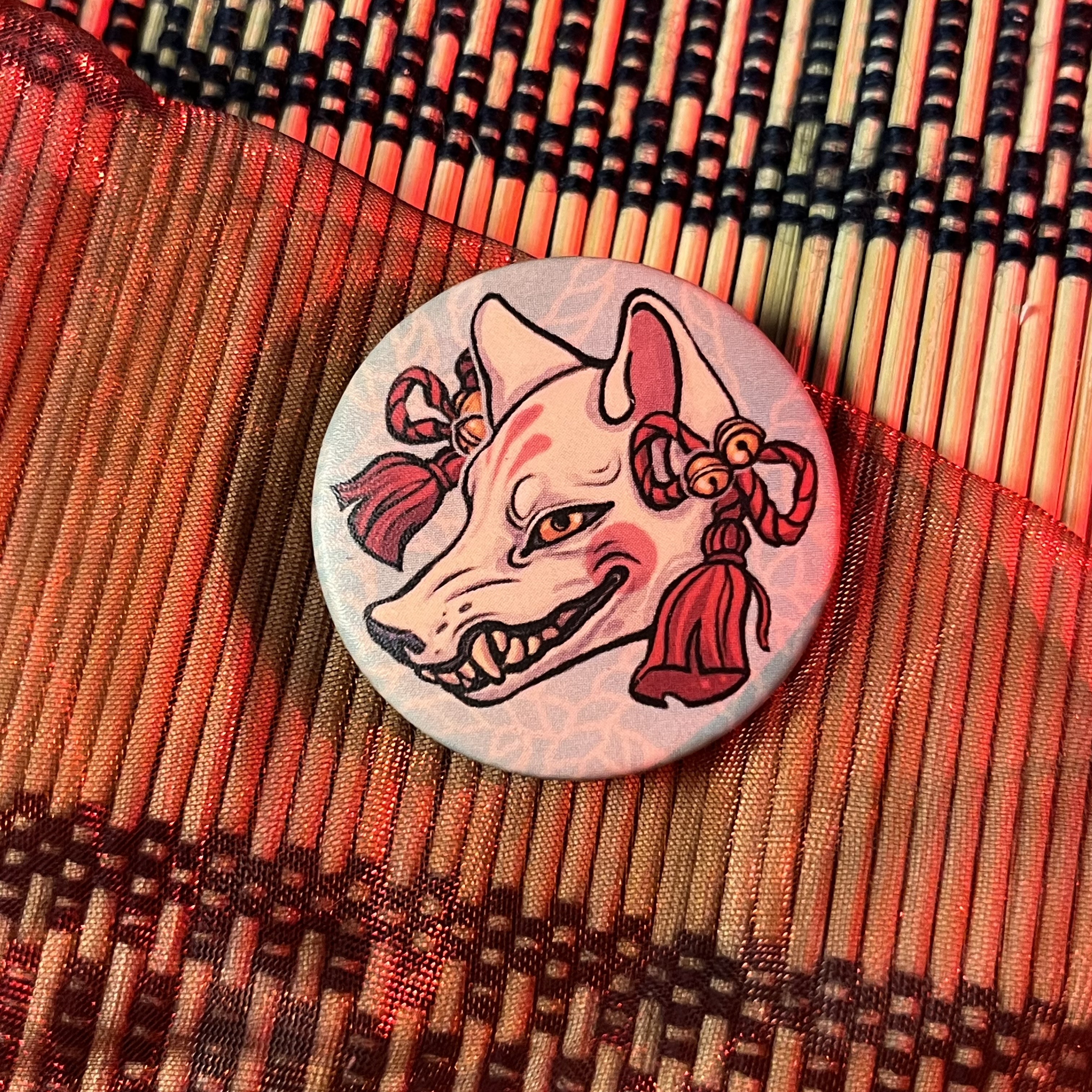 значок маска лиса