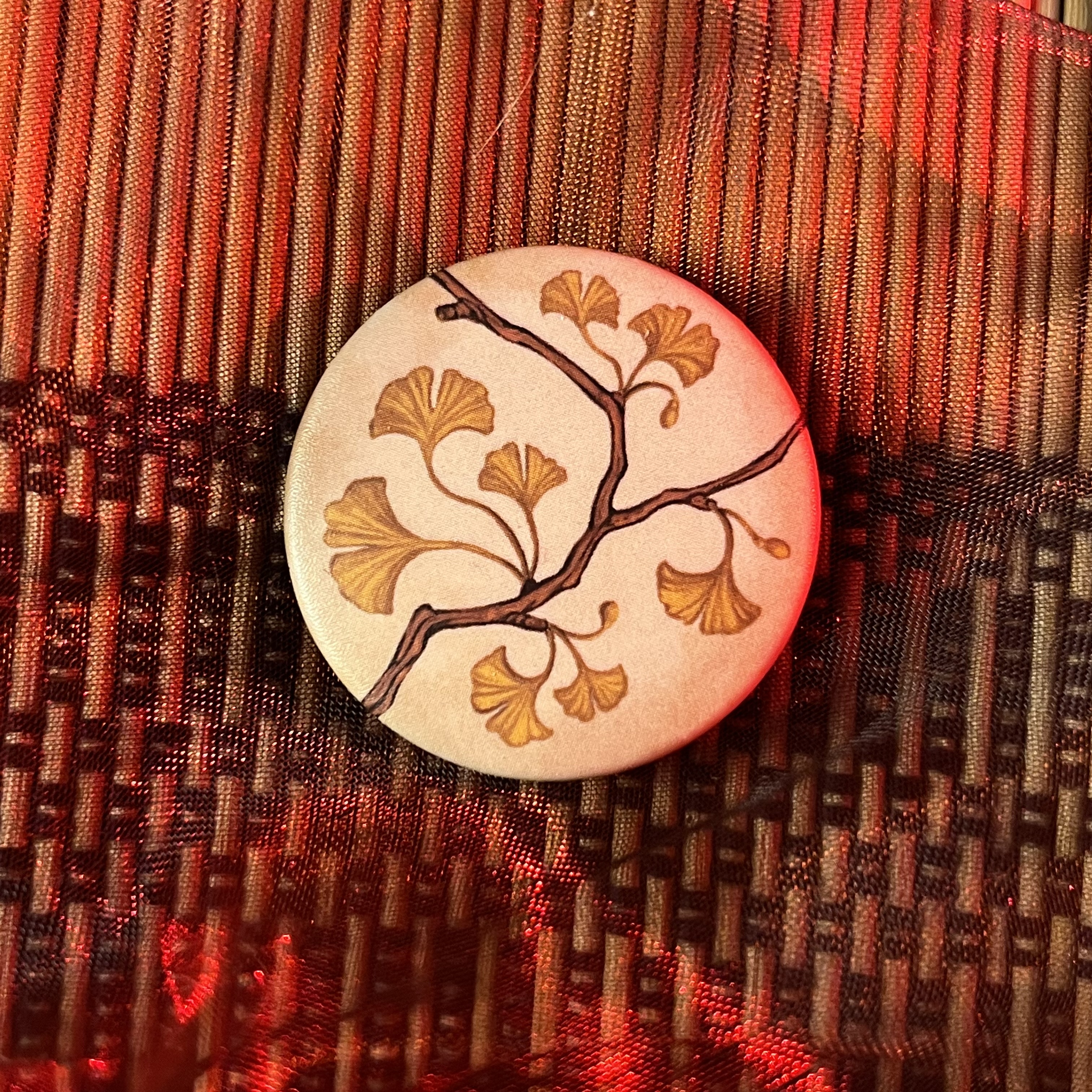 значок гинкго