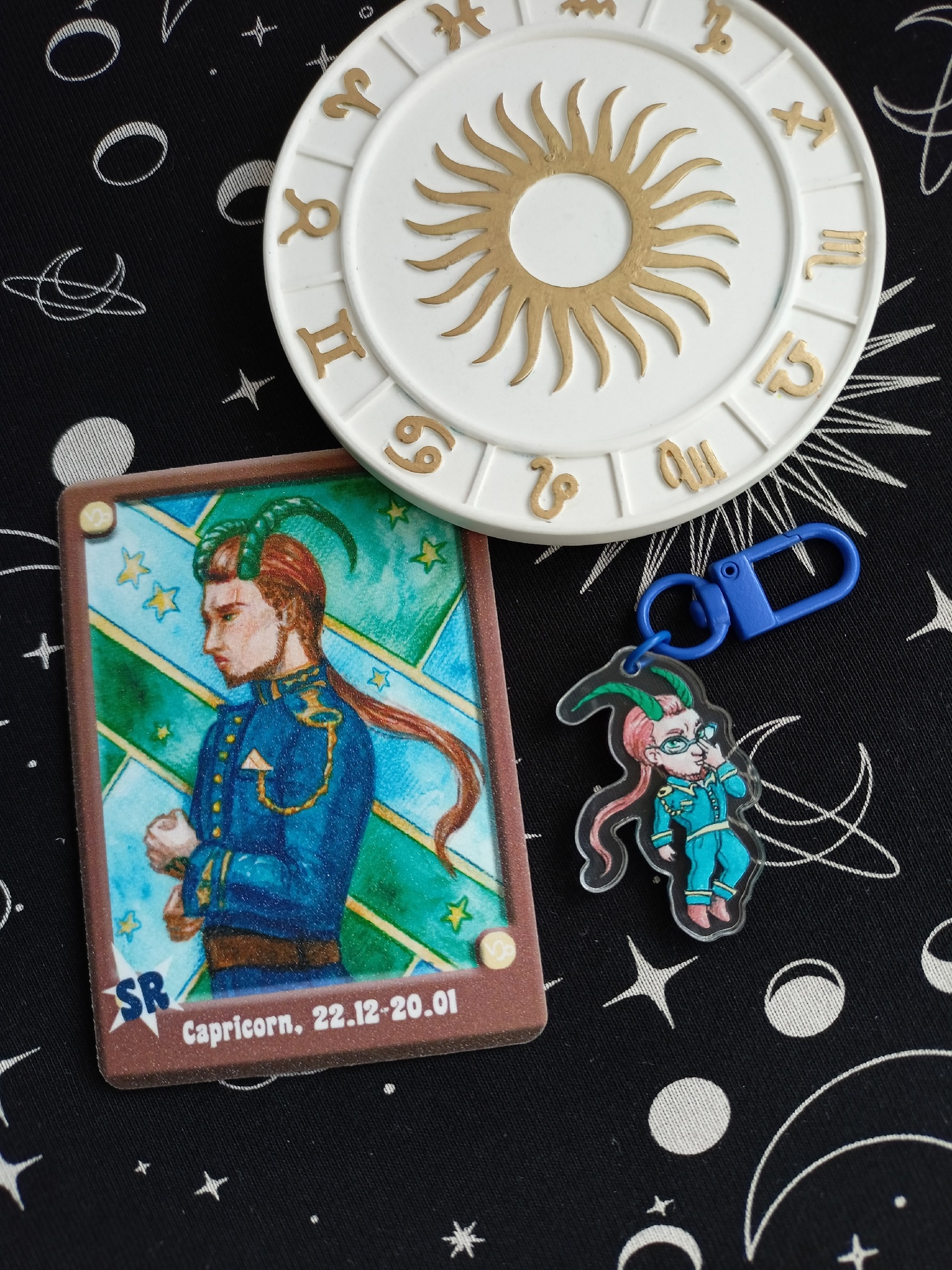 Козерог брелок+карта