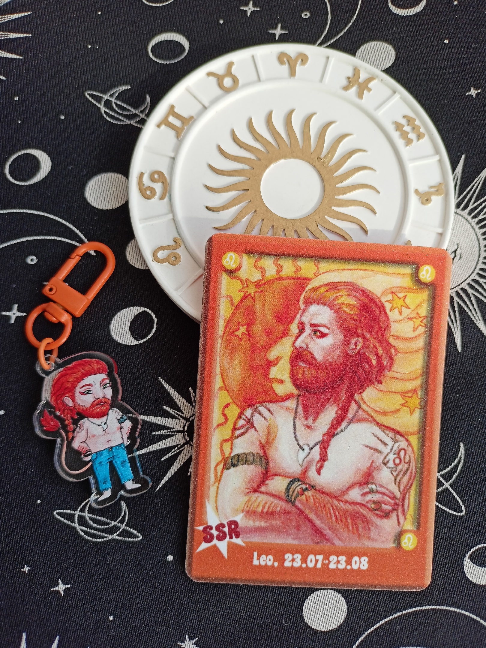 Лев брелок+карта