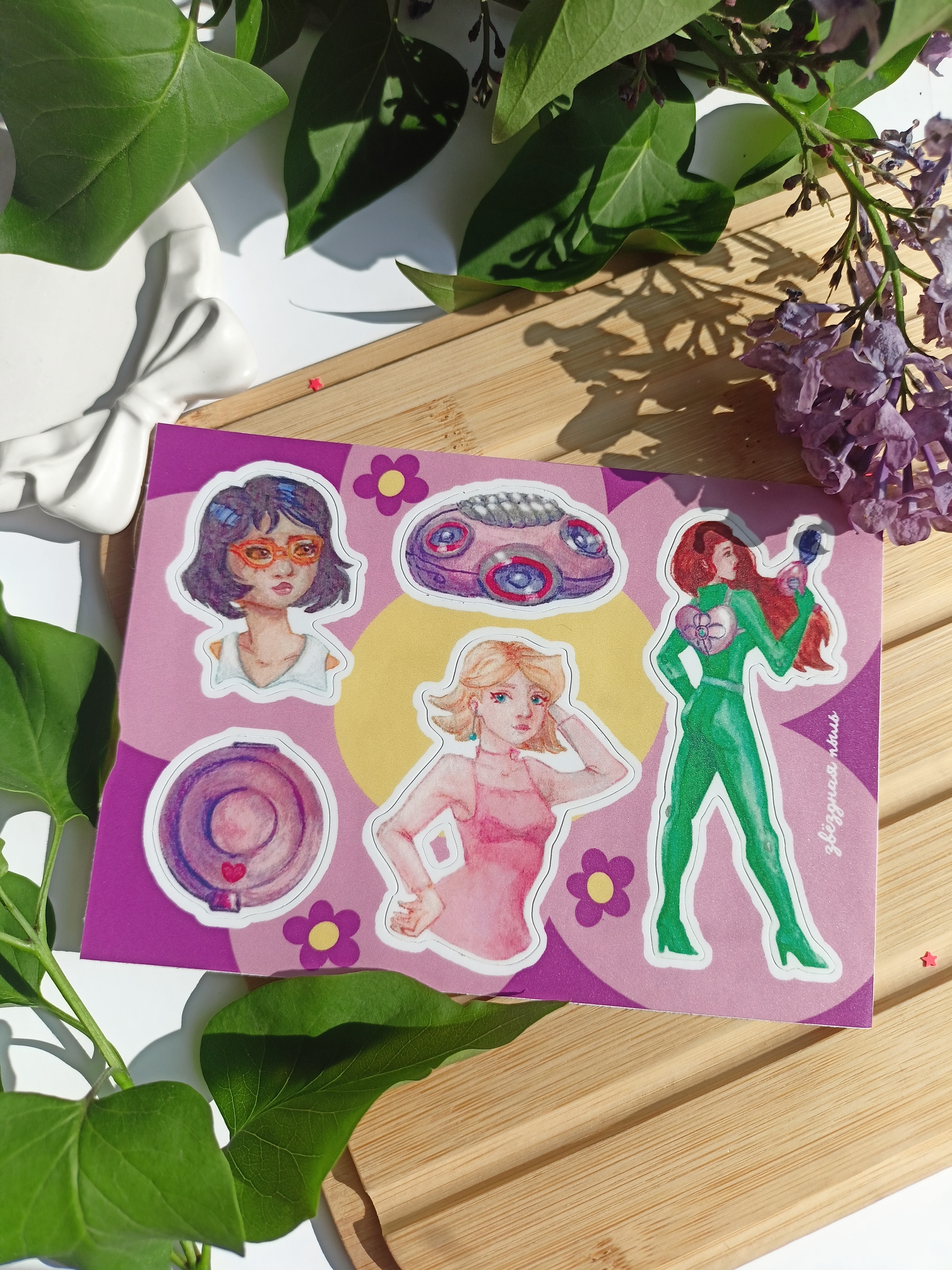 Стикерпак А6 Тотали Спайс