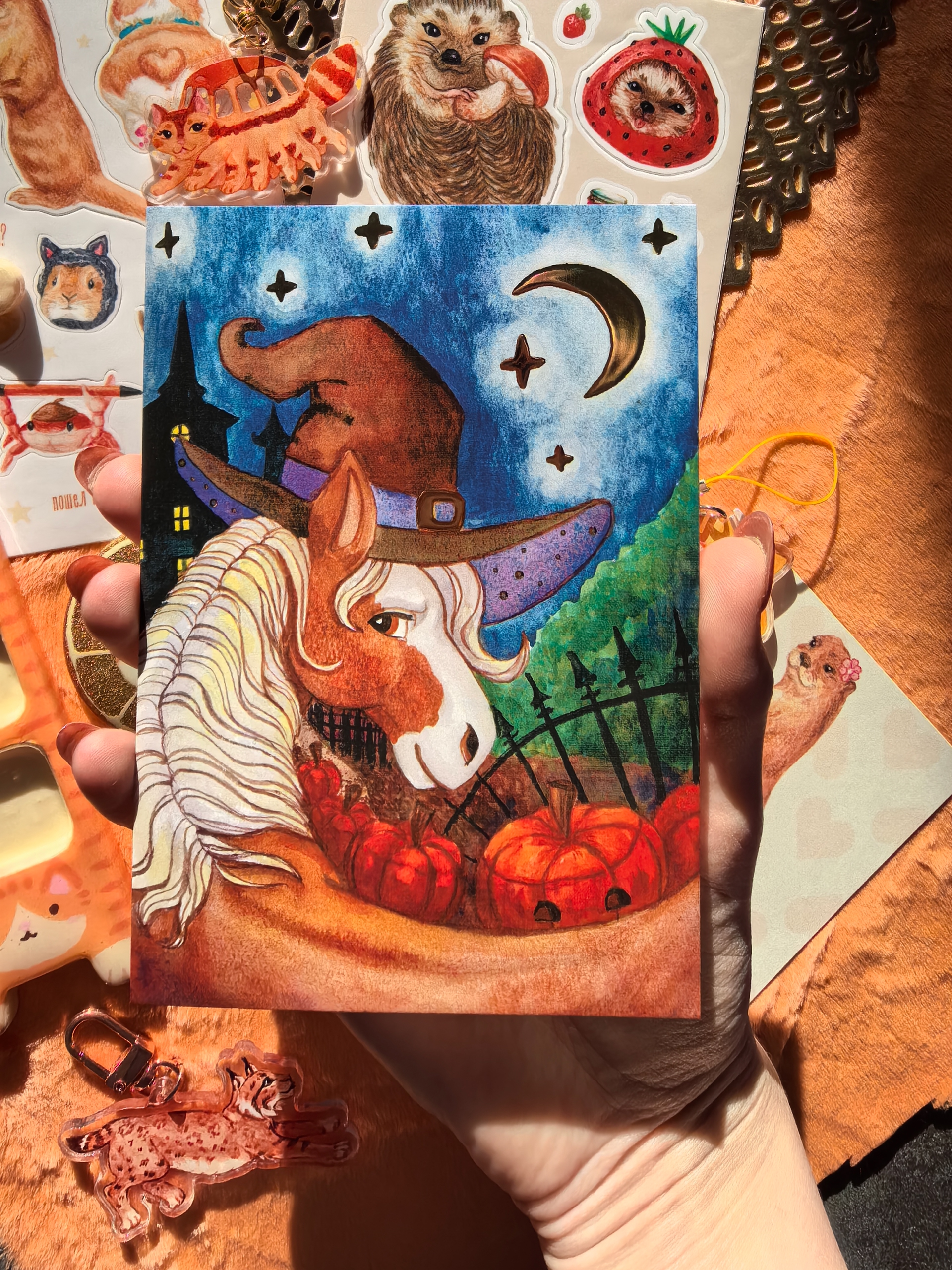 Открытка тыквы Шайр